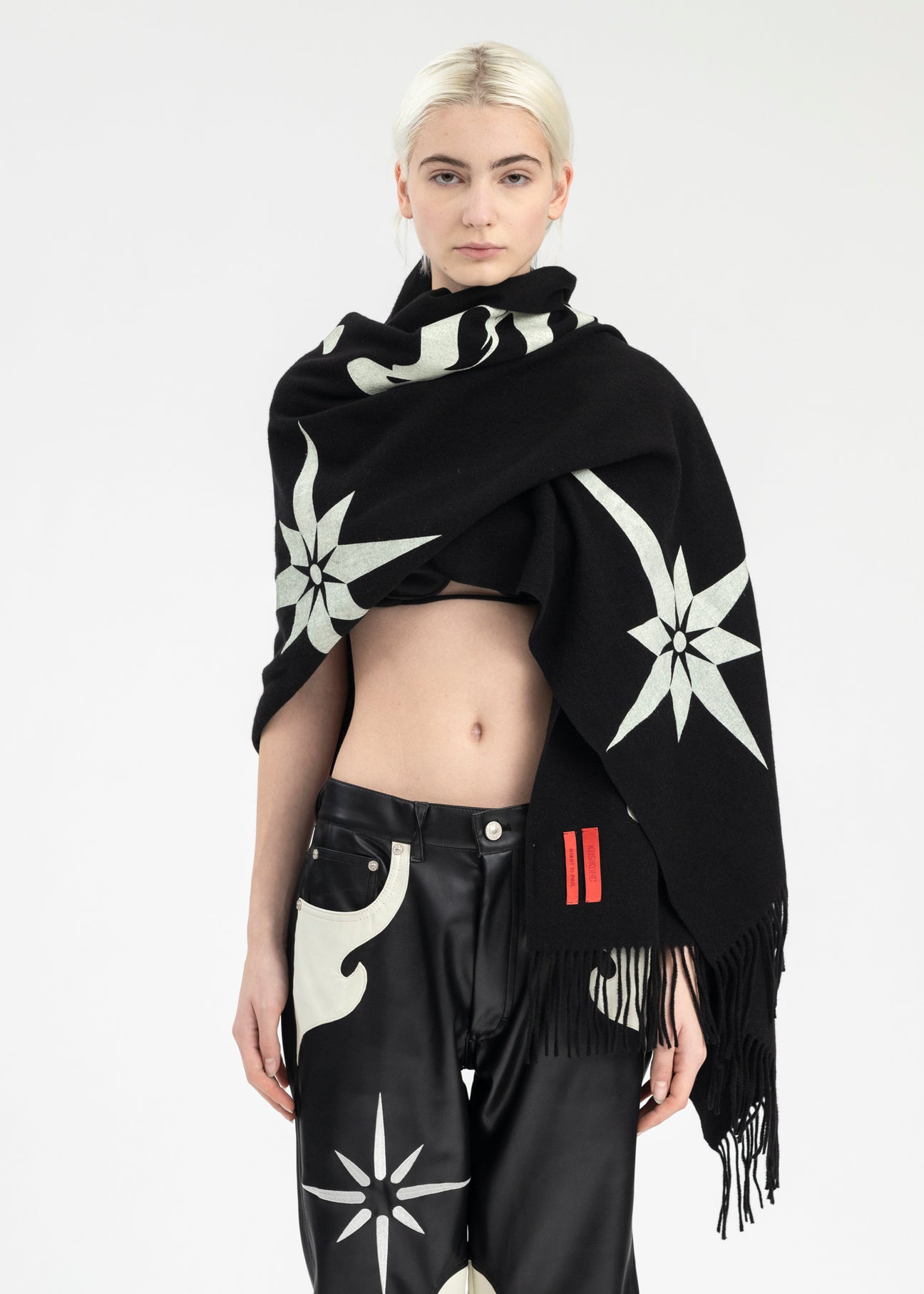 BLACK RIGHT TO FAIL SCARF – 017 Shop