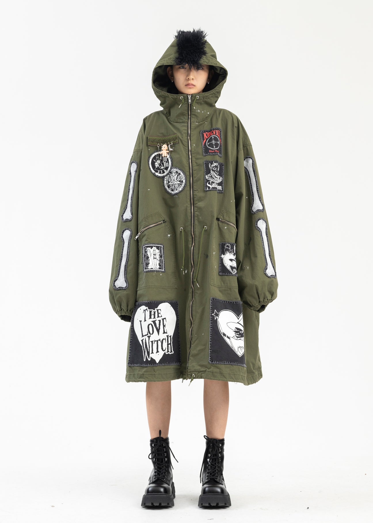 kidill モッズコートMOHAWK PATCH MODS COAT KHAKI GREEN MOHAWK PATCH MODS COAT – 017 Shop