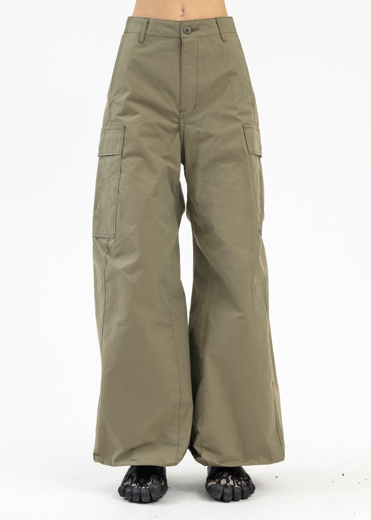 KHAKI ROBOT LEGS CARGO PANTS – 017 Shop