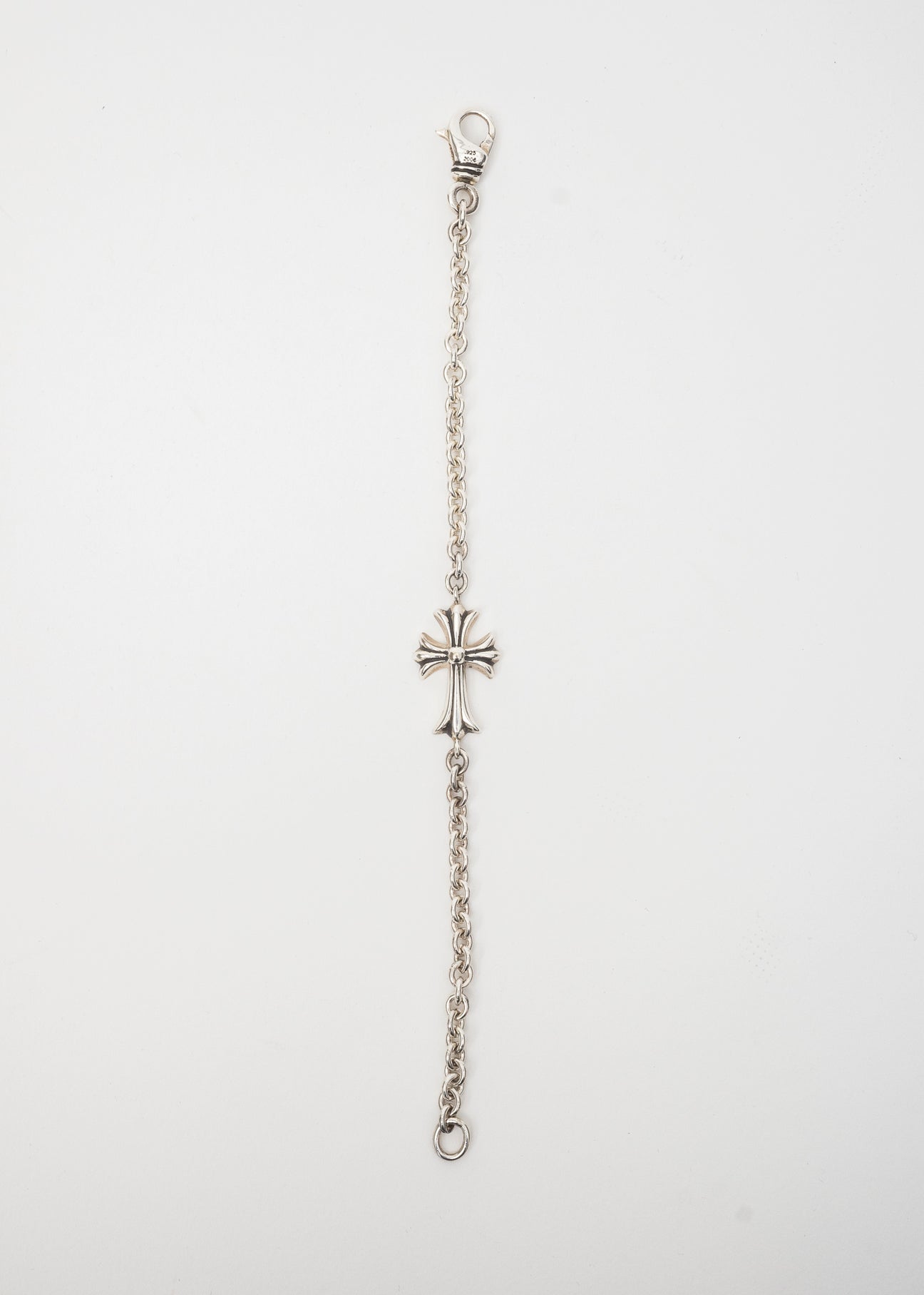 アクセサリー Chrome Hearts Chain Baby Fat Bracelet Silver CH Chain Large Baby Fat Cross Bracelet – 017 Shop