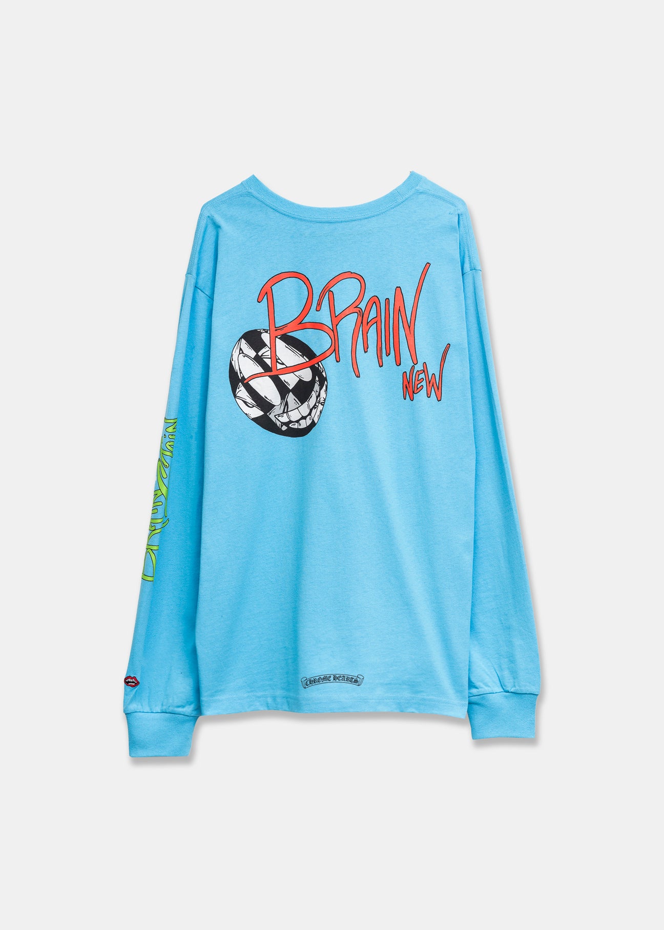 Sky Blue Chrome Hearts x Matty Boy Long Sleeve T-Shirt – 017