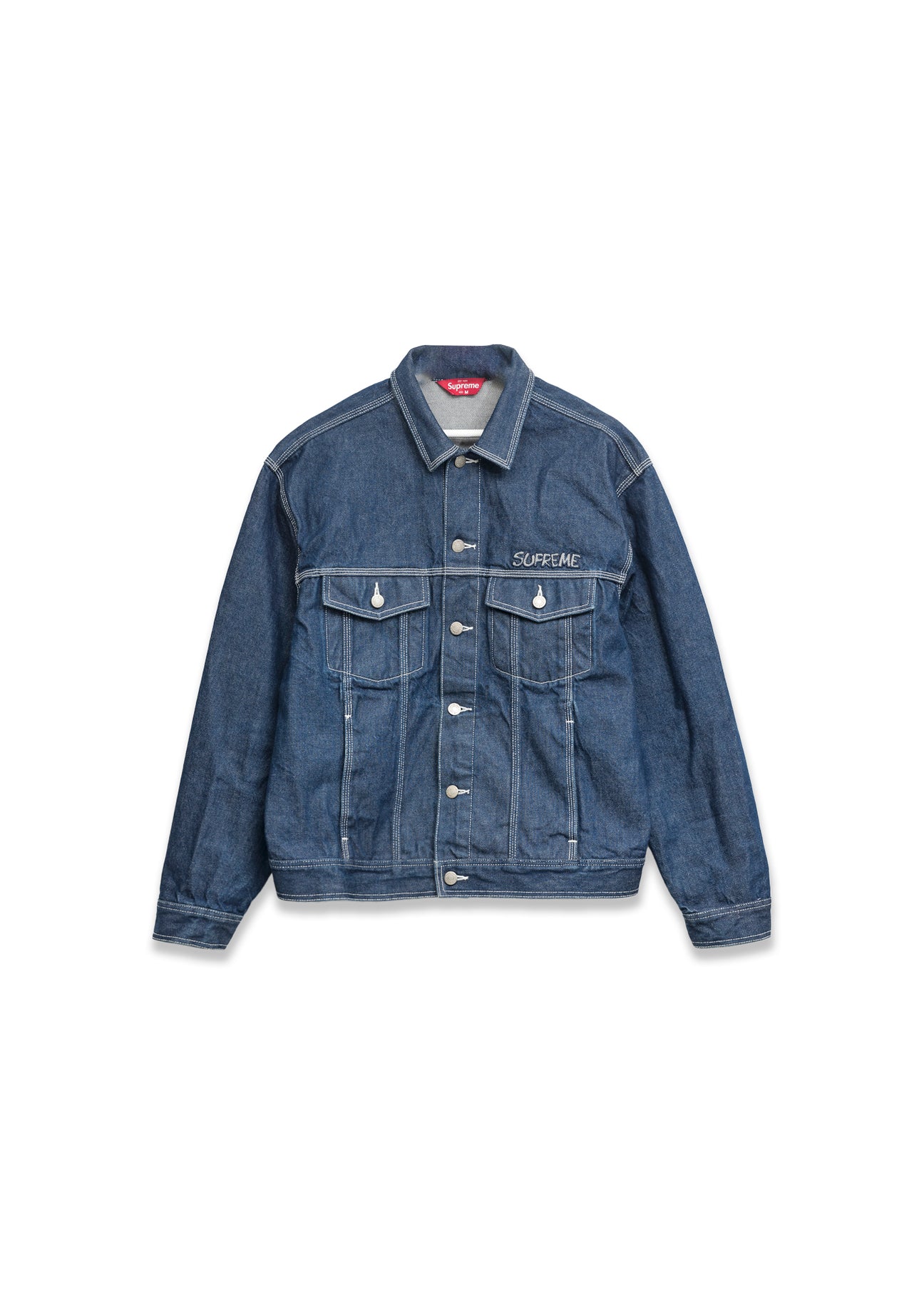 Supreme Smurfs Denim Jacket