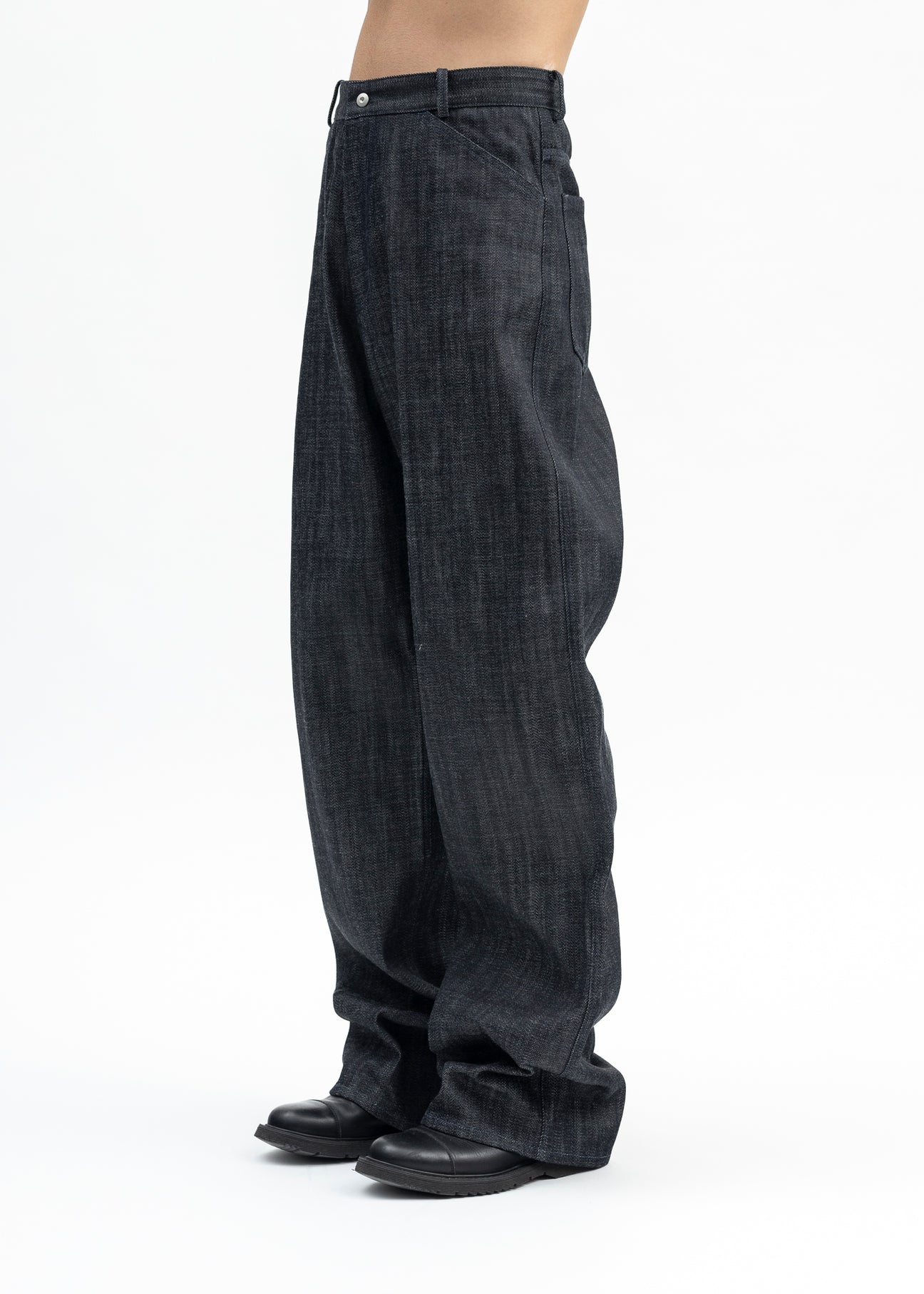 INDIGO RAW DENIM 5 PKT TROUSERS – 017 Shop