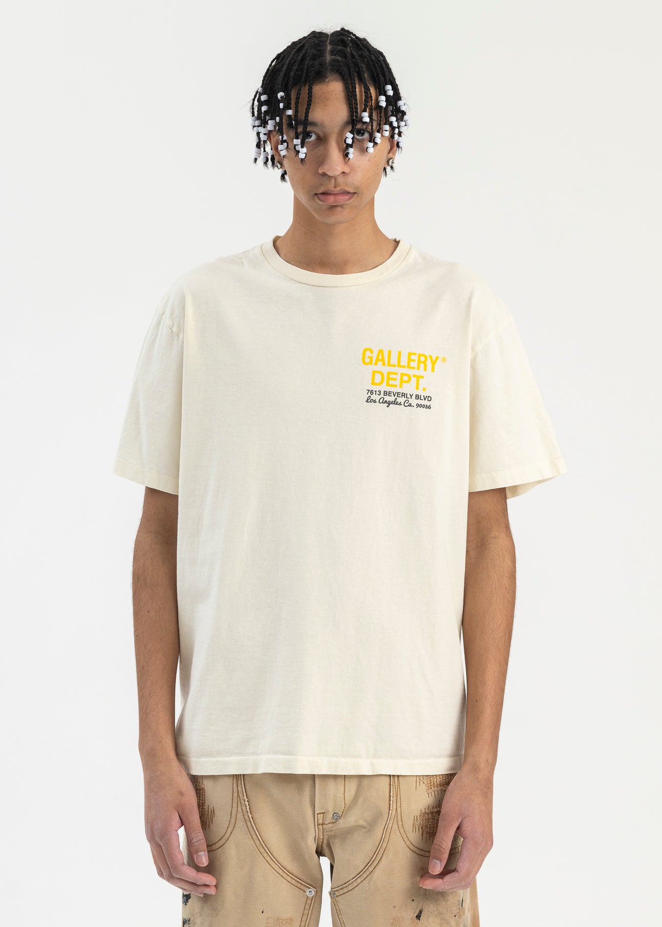 Gallery Dept Cream Drive Thru Tee – 017 Shop