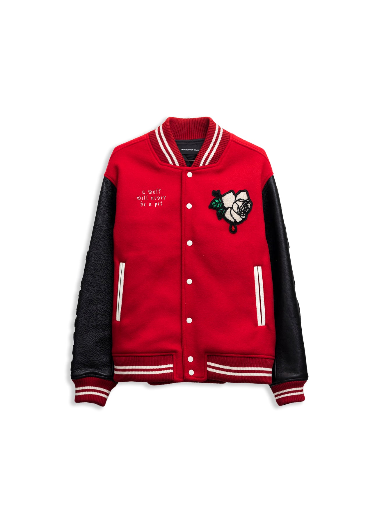 ジャケット・アウター undercover K.TOLNOE A WOLF STADIUM JKT undercover K.TOLNOE A WOLF STADIUM JKT