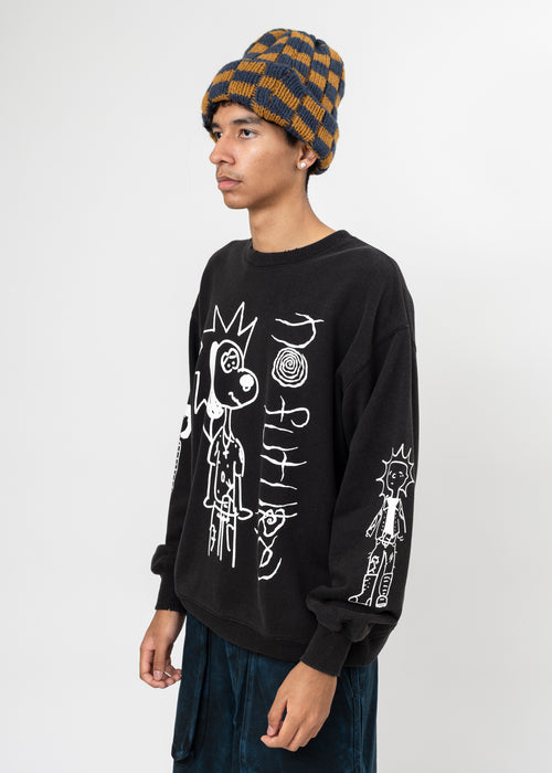 Black KIDILL × EDWIN Patch Slim Tapered Pants – 017 Shop