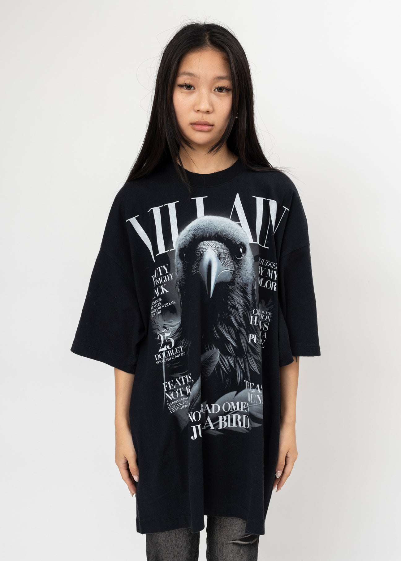 BLACK DOUBLET VILLAIN COVER PRINT T-SHIRT – 017 Shop