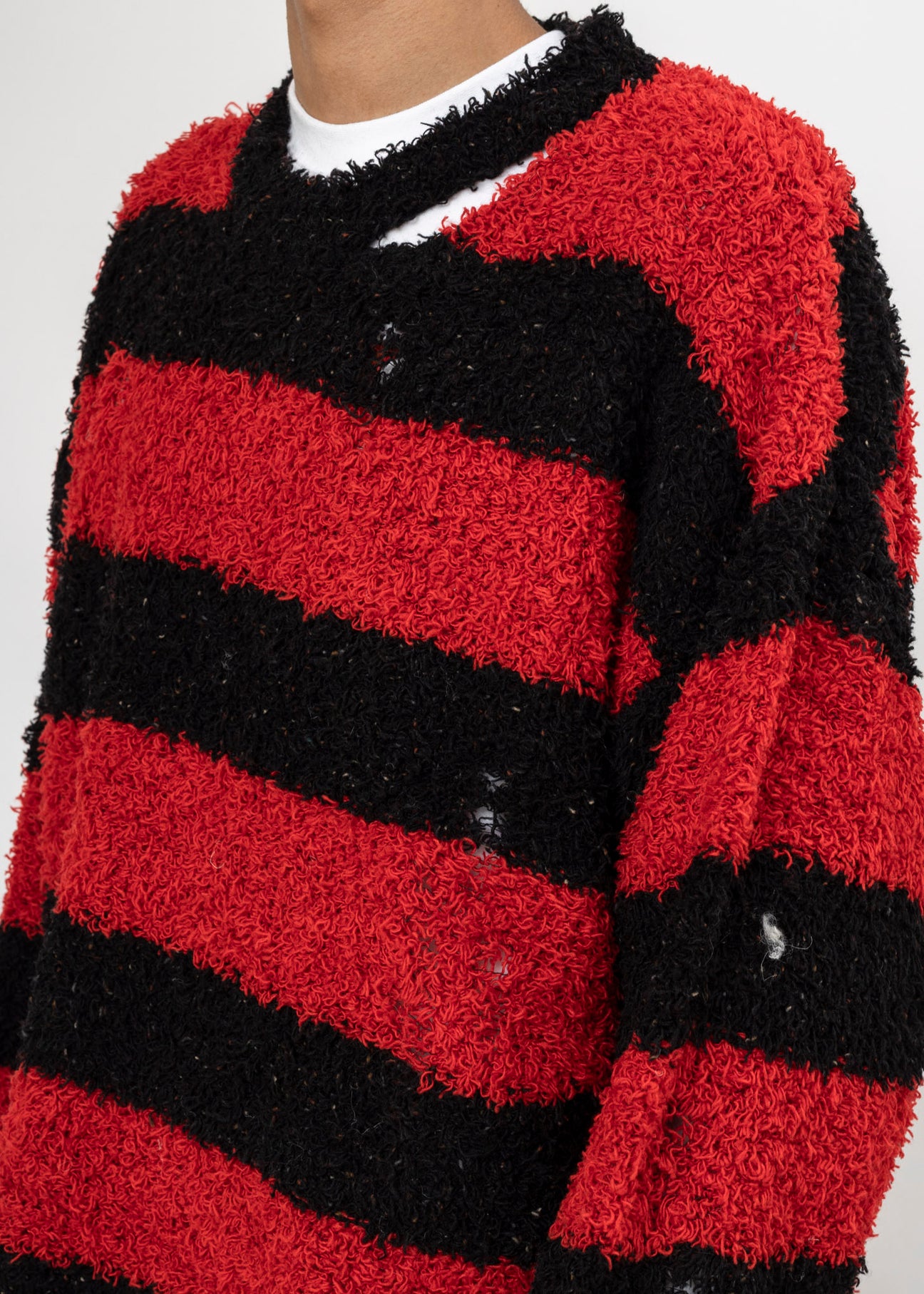 トップス doublet RECYCLED WOOL STRIPE KNIT RECYCLED WOOL STRIPE KNIT - ReVoLuTioN