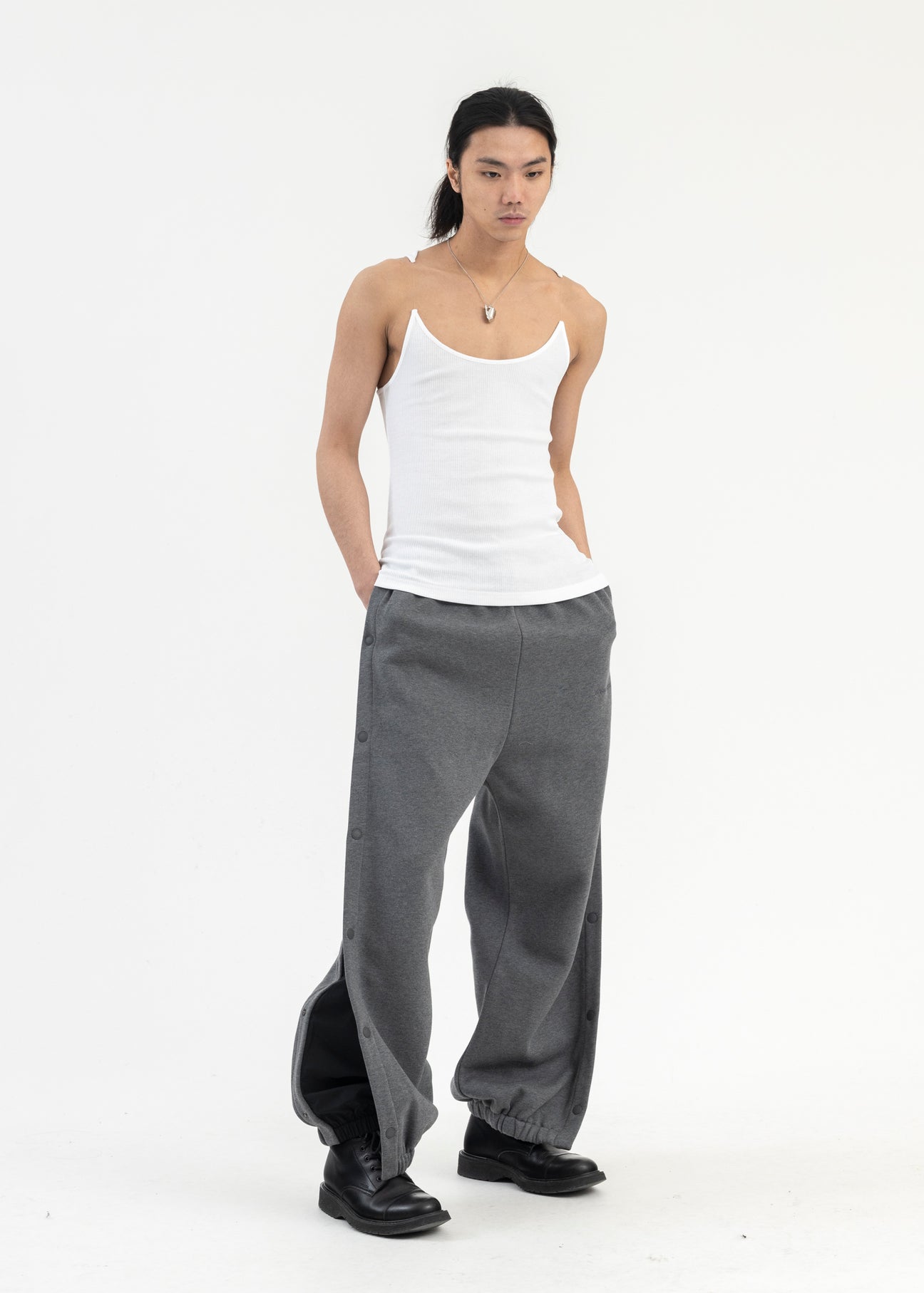 WHITE INVISIBLE STRAP TANK TOP – 017 Shop