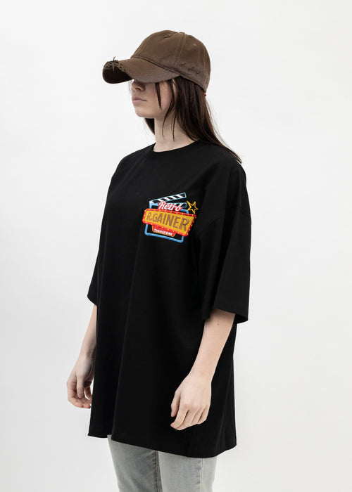 BLACK AND RED DOUBLET RECYCLED WOOL STRIPE KNIT – 017 Shop