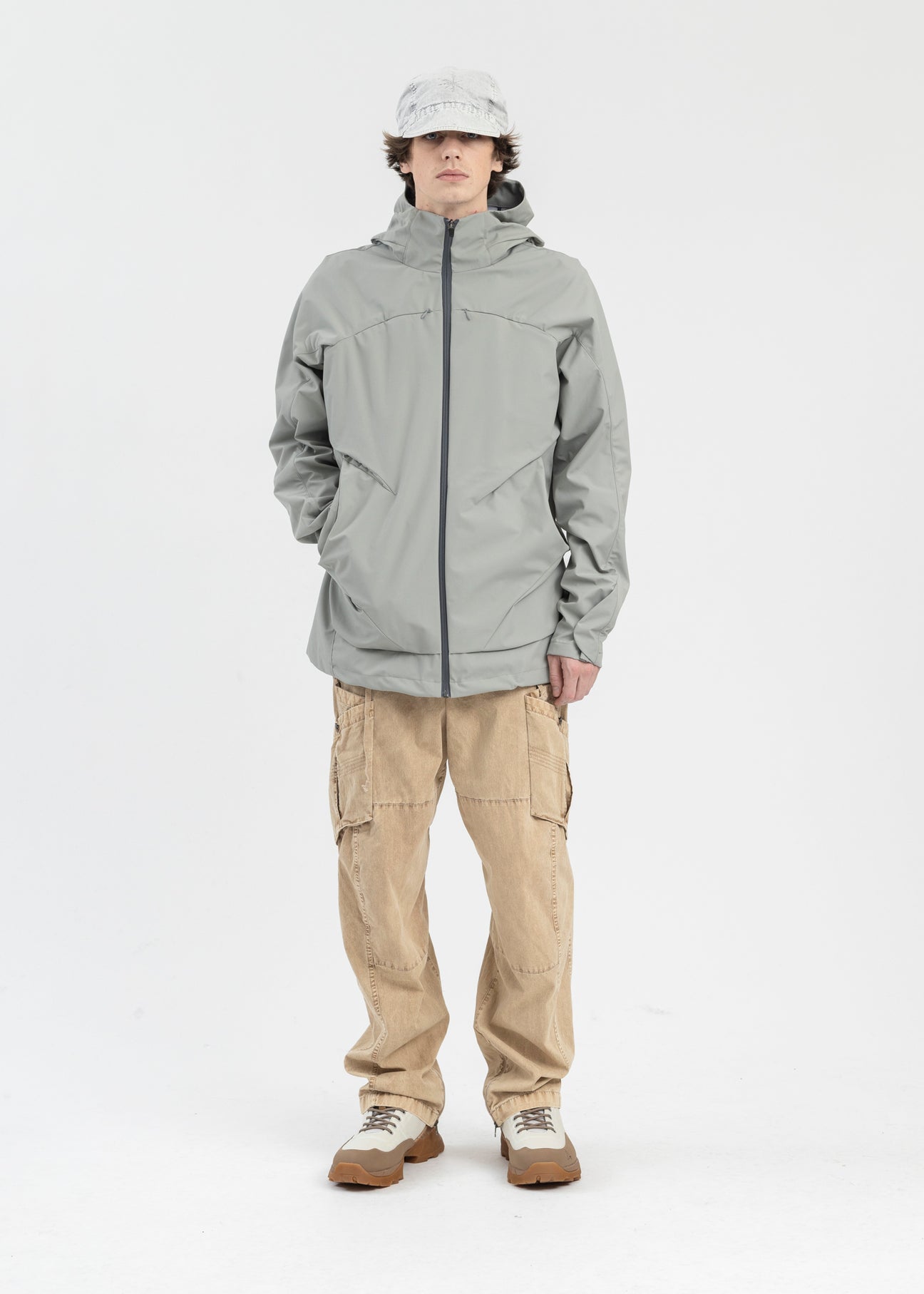 FRENCH GREY SHELL JACKET – 017 Shop