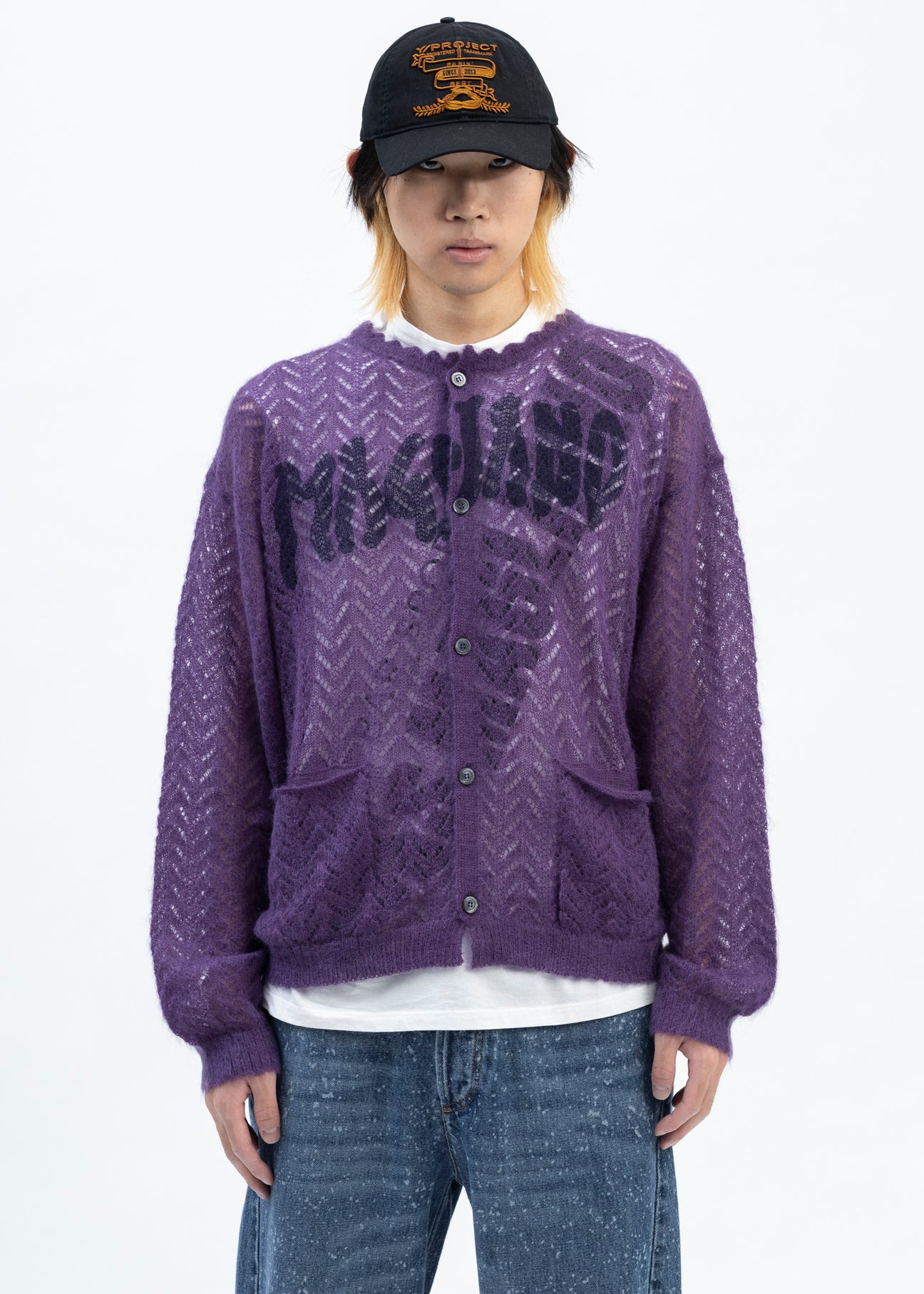 PURPLE BIMBO CARDIGAN – 017 Shop