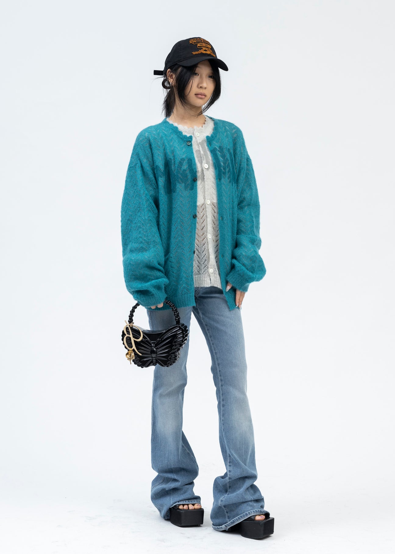 BLUE BIMBO CARDIGAN – 017 Shop