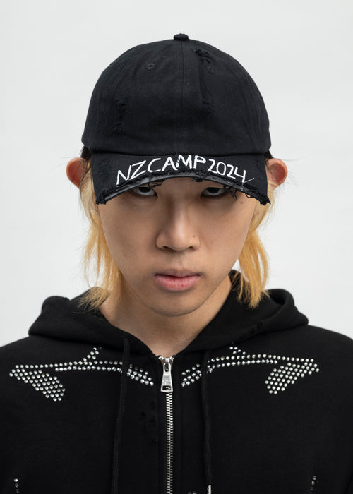 Black Monogram Gavroche Cap – 017 Shop