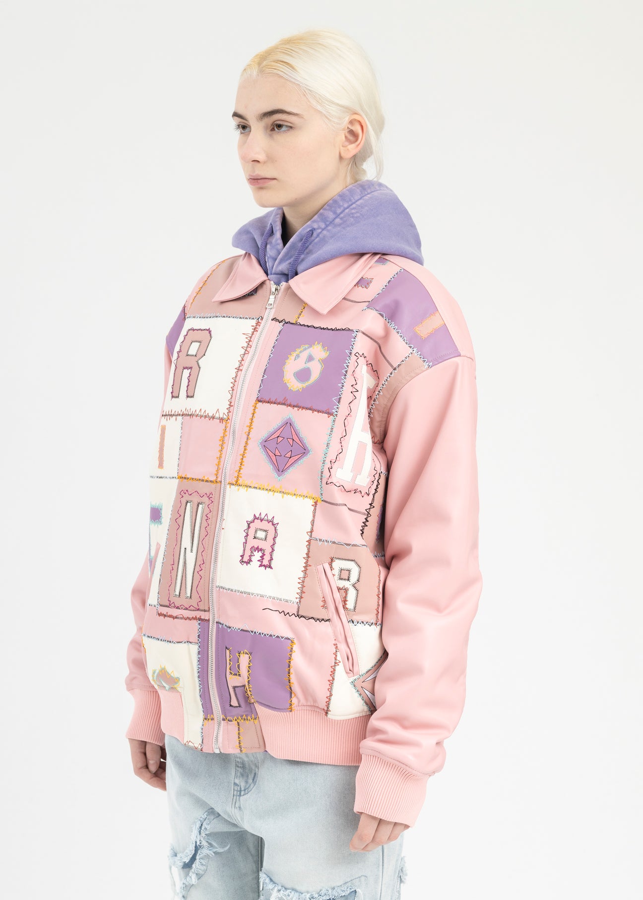 【プリン】patchwork embroidery lace jacket プリン】patchwork embroidery lace jacket プリン】patchwork