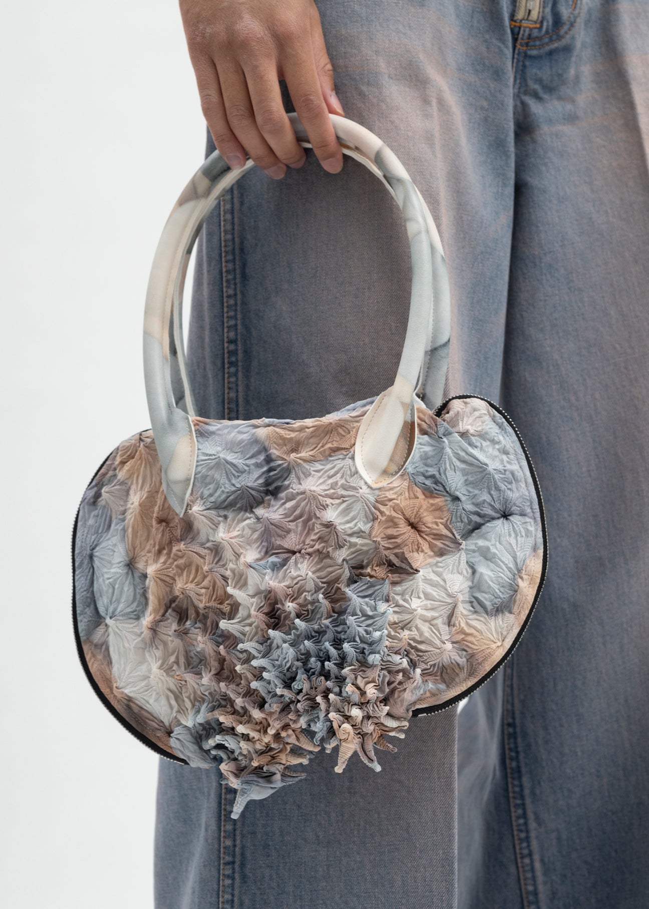 FLOCKY DOLL PRINT SPIKY HAND BAG – 017 Shop