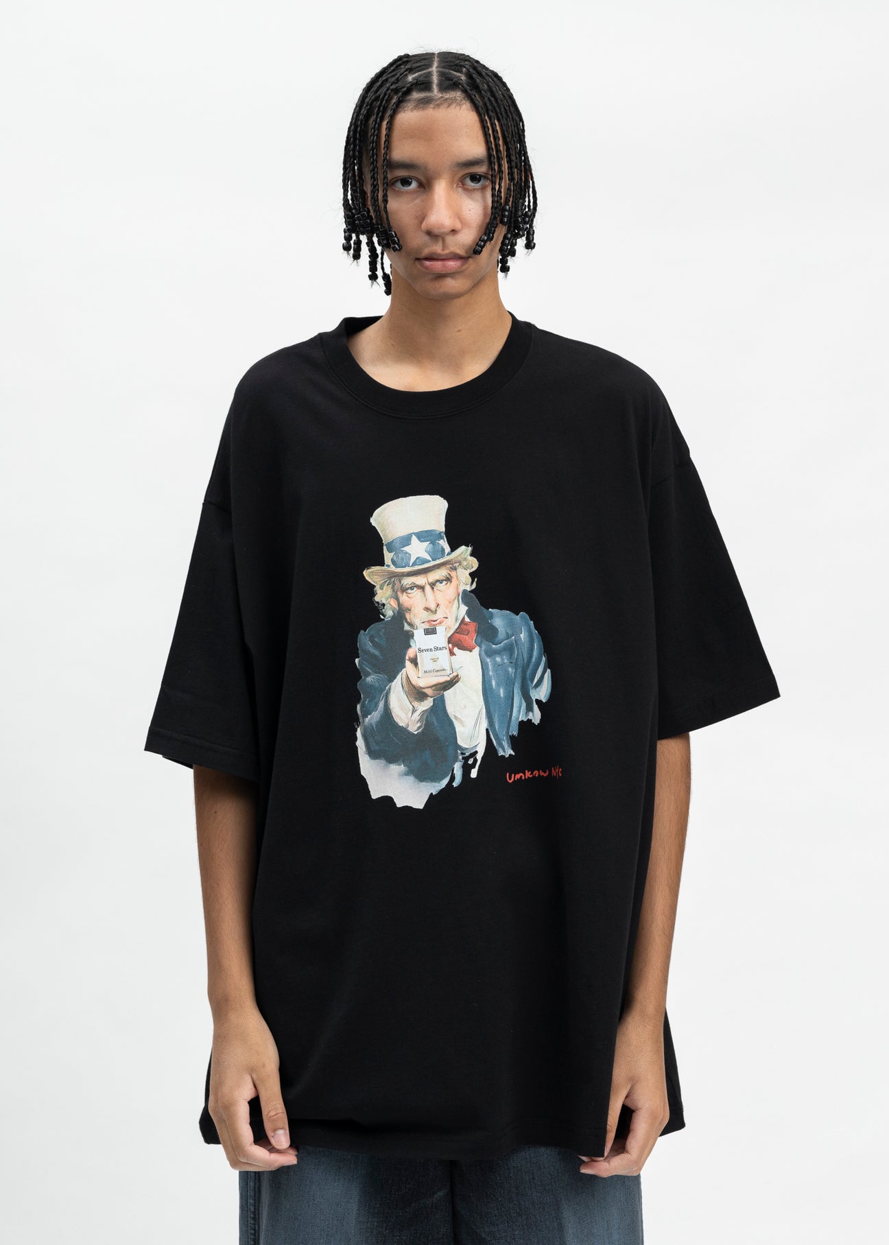 BLACK I WANT YOU SEVEN STARS T-SHIRT – 017 Shop