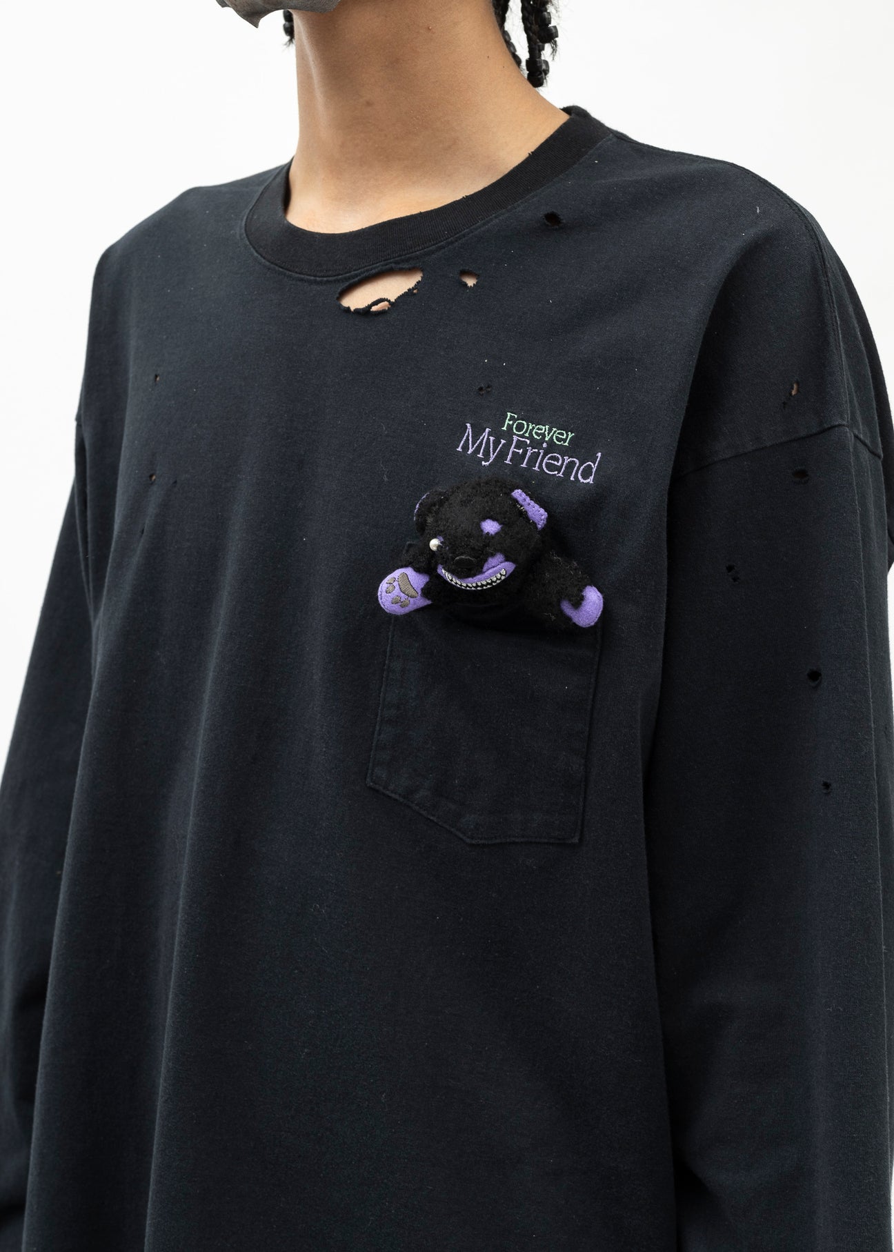 BLACK T-SHIRT WITH MY FRIEND – 017 Shop