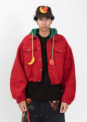 Reflective Leopard Zip Jacket – 017 Shop