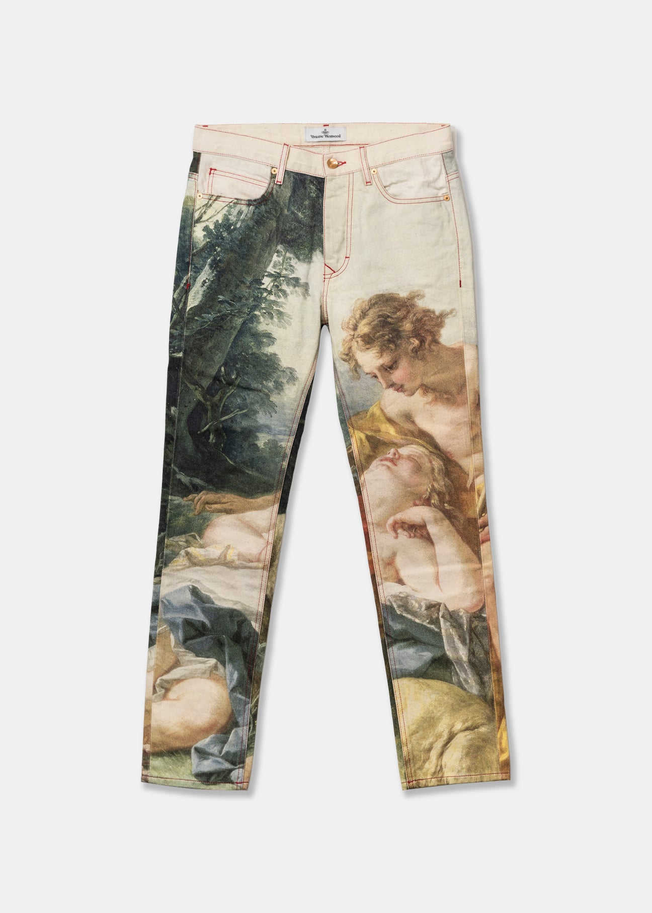 【送料&関税込】Vivienne Westwood Ray Pants In Beige Viscose Vivienne Westwood Ray Pants In Beige Viscose | ModeSens