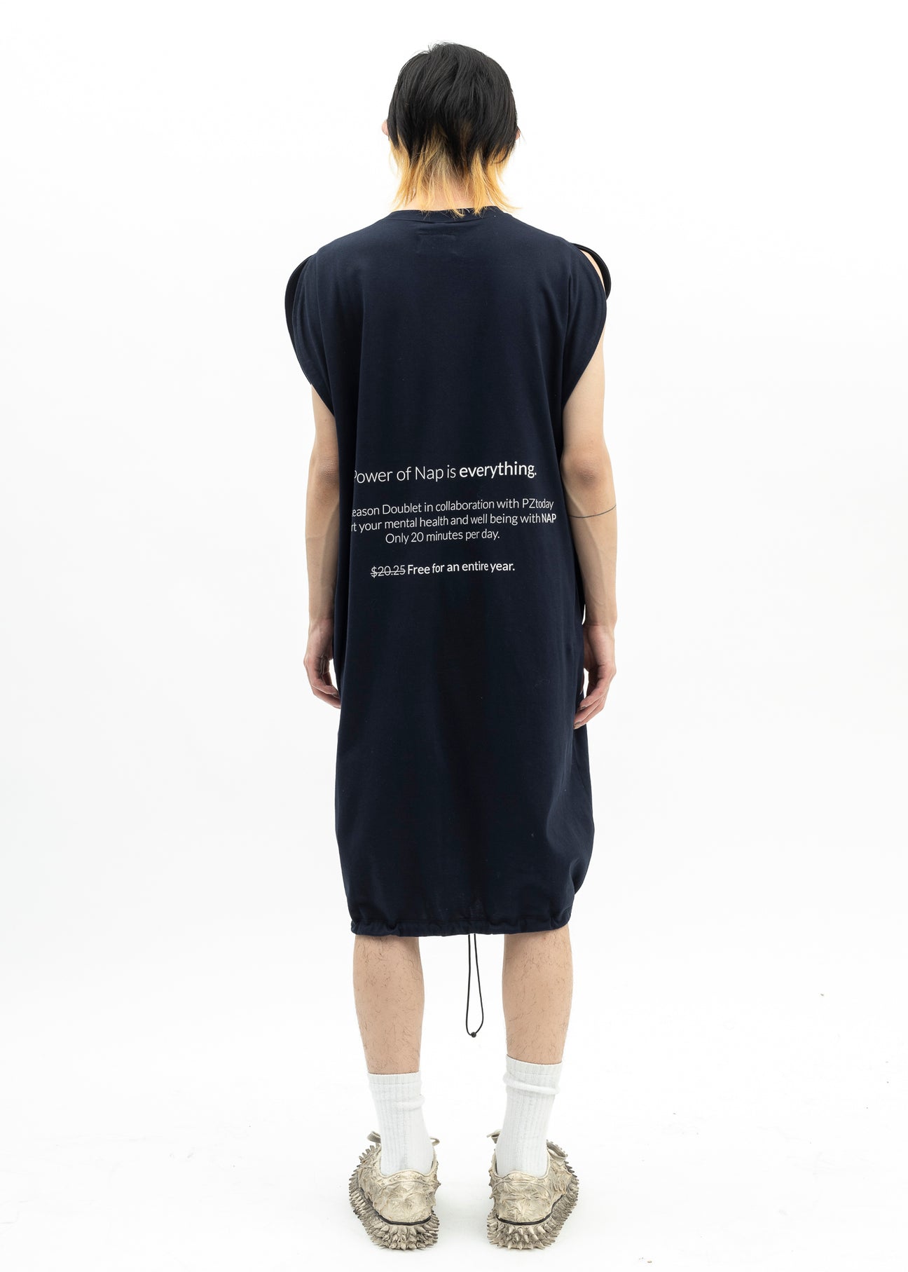 NAVY POWER NAP T-SHIRT – 017 Shop