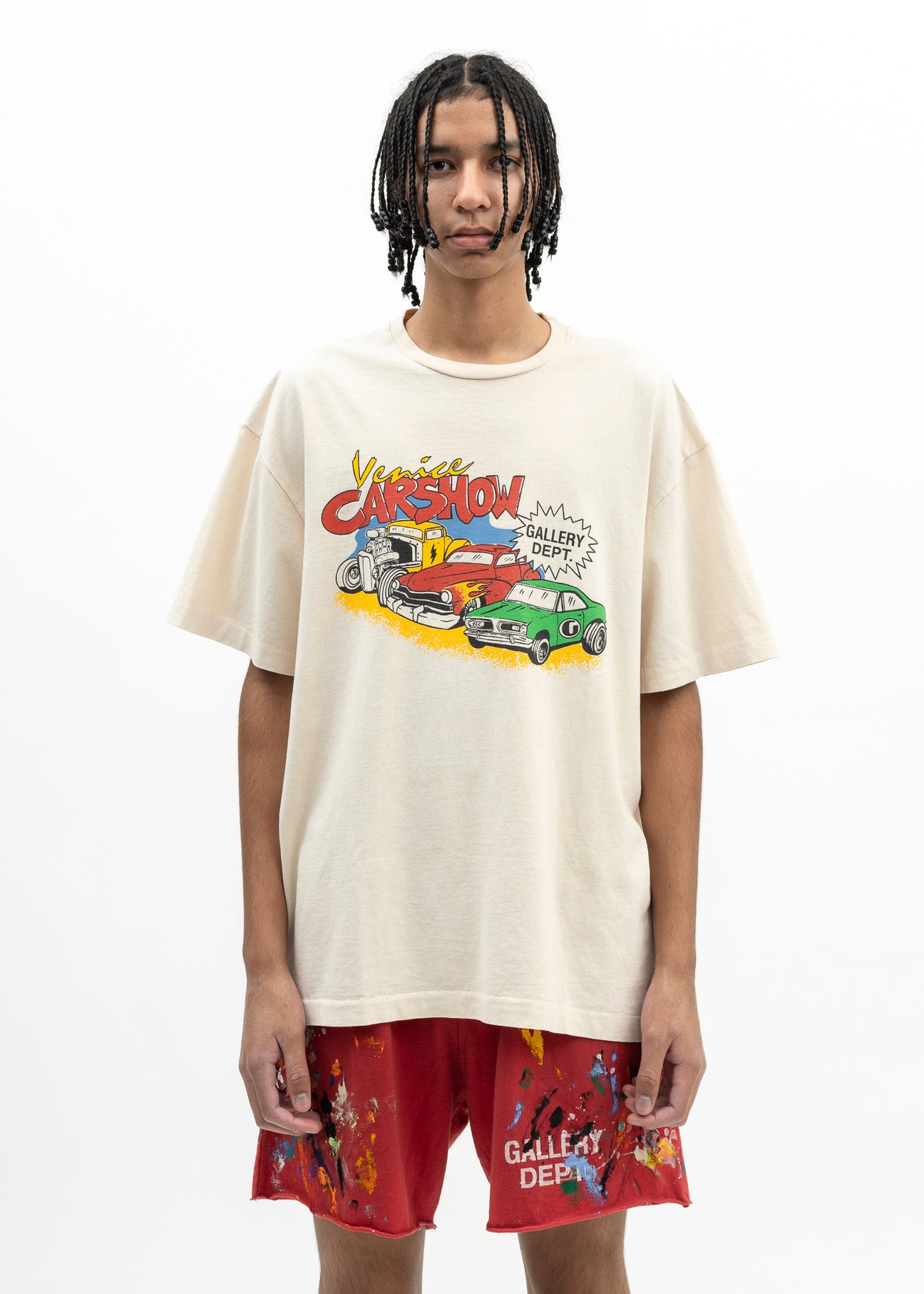 Gallery Dept Cream Venice Car Show Tee – 017 Shop