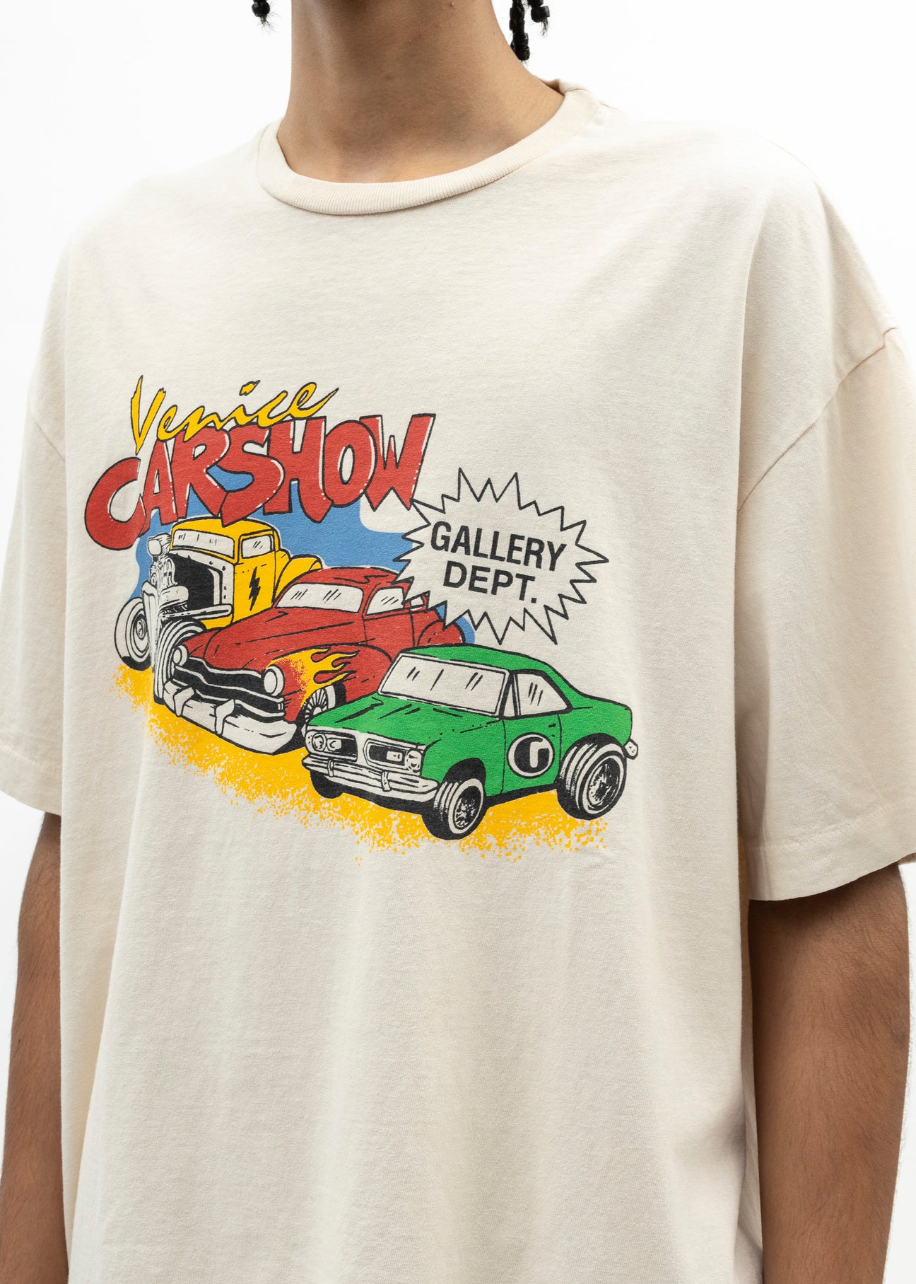 Gallery Dept Cream Venice Car Show Tee – 017 Shop