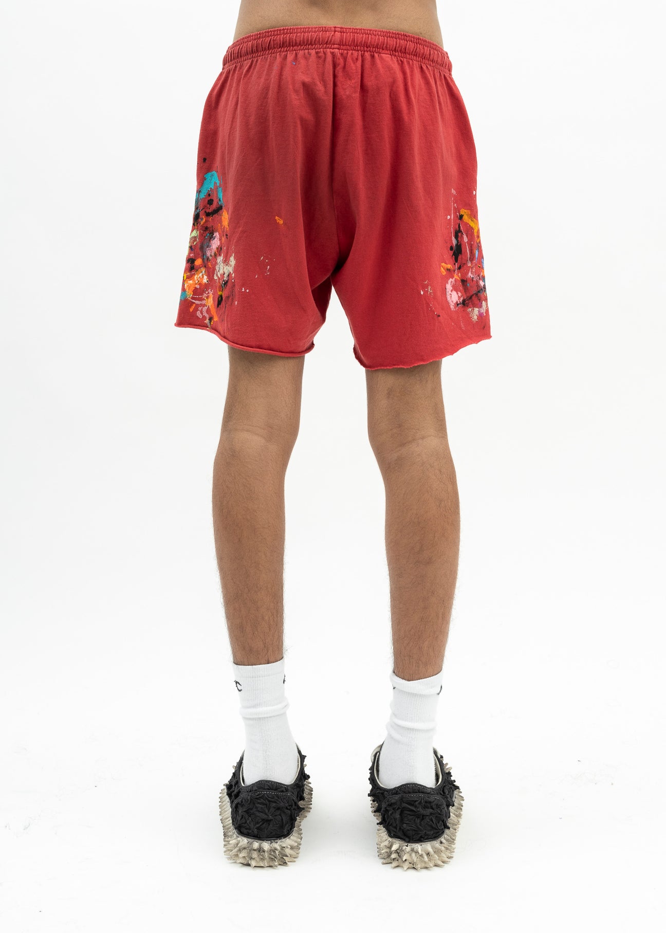Gallery Dept Red Paint Splatter Shorts – 017 Shop