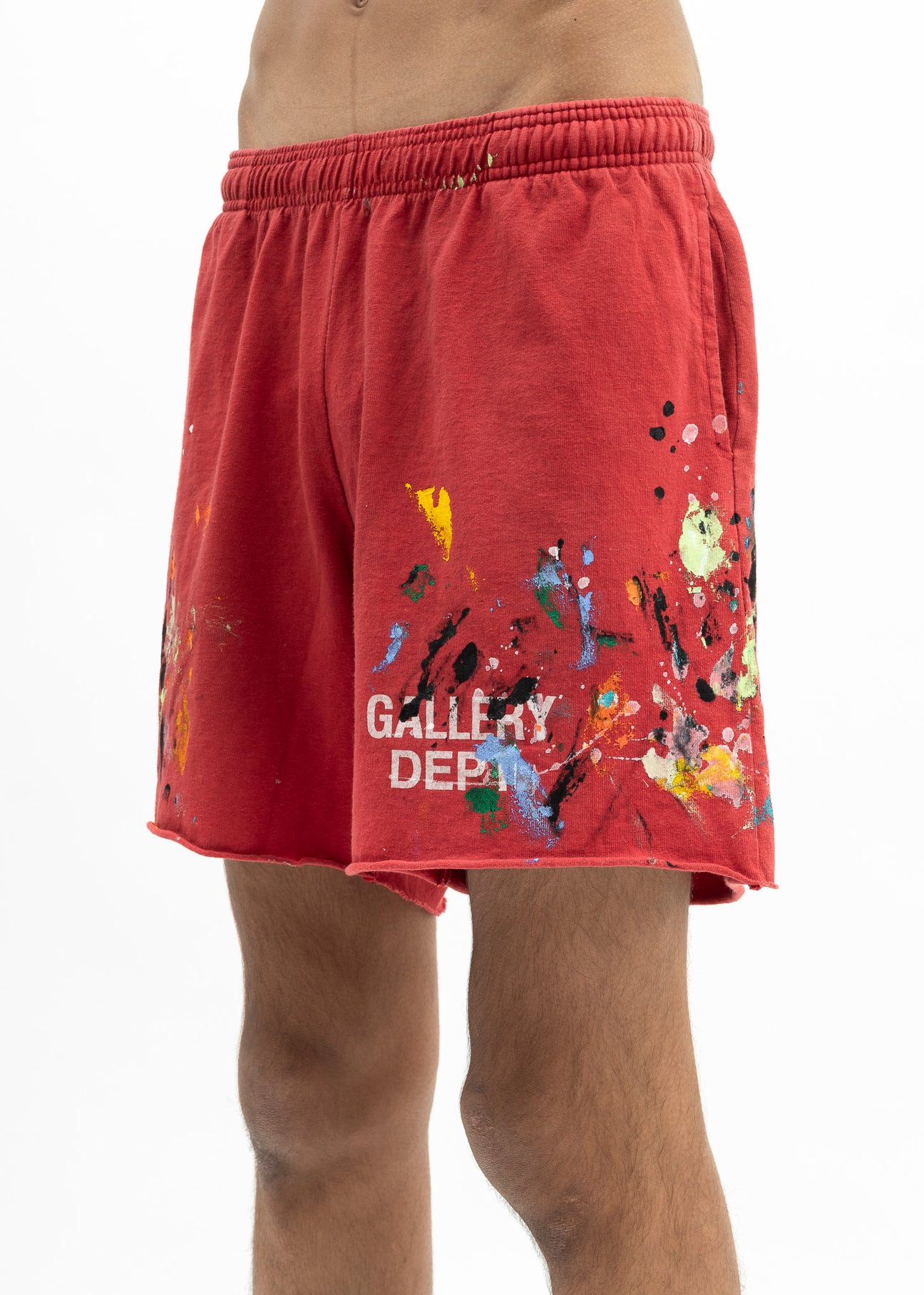 GALLERY DEPT. ペイントショートパンツ GALLERY DEPT Paint Half Pants ユニセックスペイント ハーフ