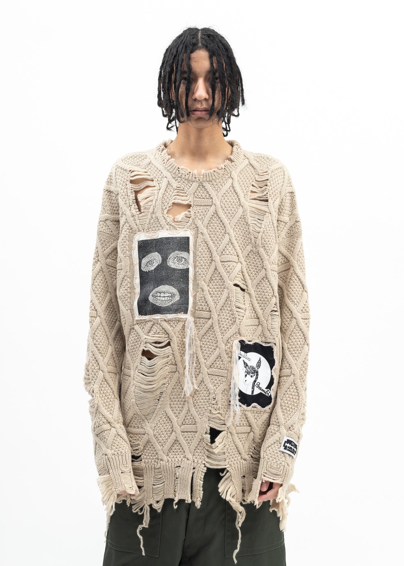 トップス destroy knit destroy knit | ヤマダウェブコム