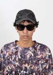 Blue Big Fur Hat KIDILL × CA4LA Collaboration – 017 Shop