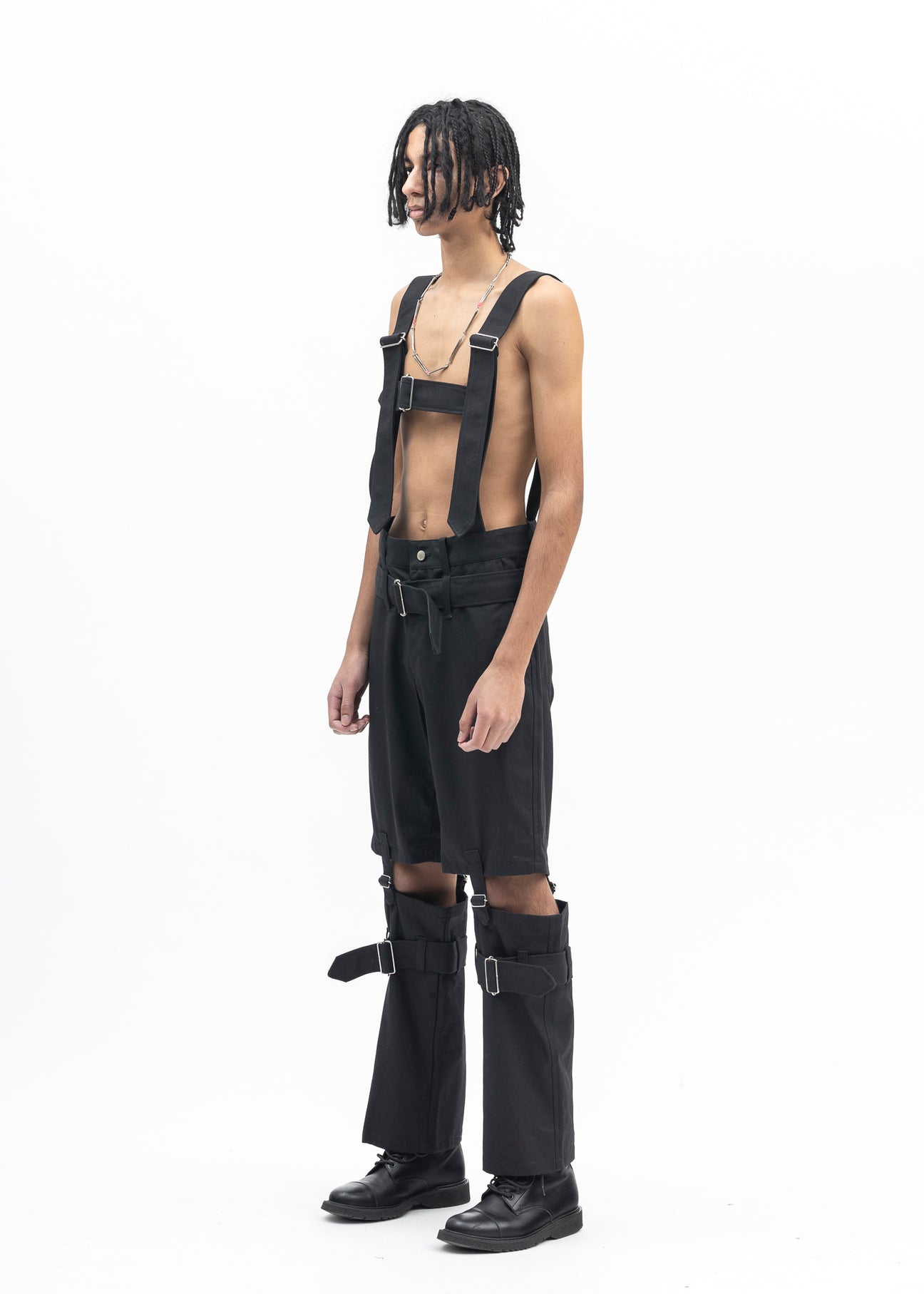 BLACK HARNESS BONDAGE PANTS – 017 Shop