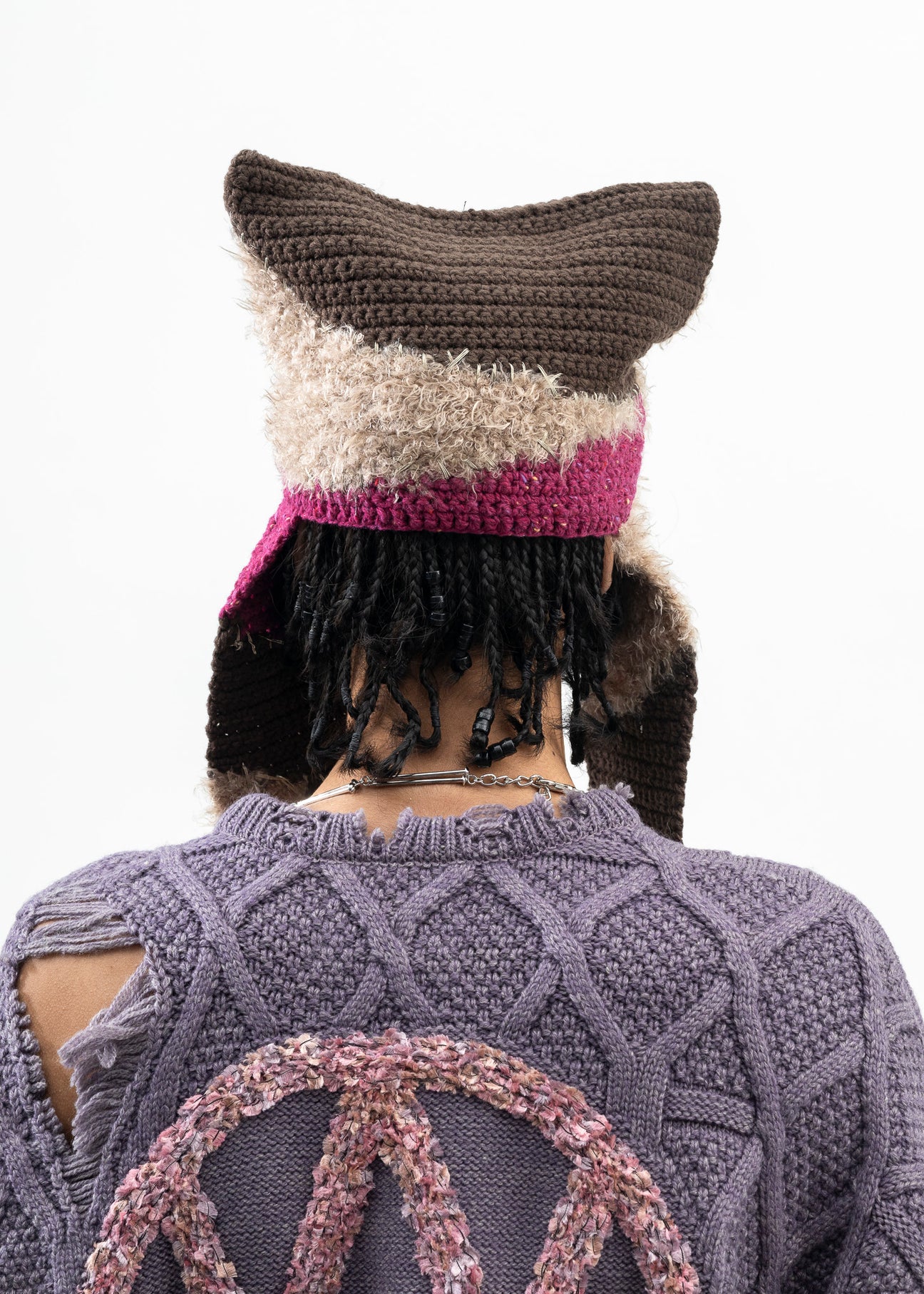 【KIDILL】【rurumu:】HAND KNIT BEANIE KHAKI GREEN WHO KILLED BAMBI HAND KNIT BEANIE – 017 Shop