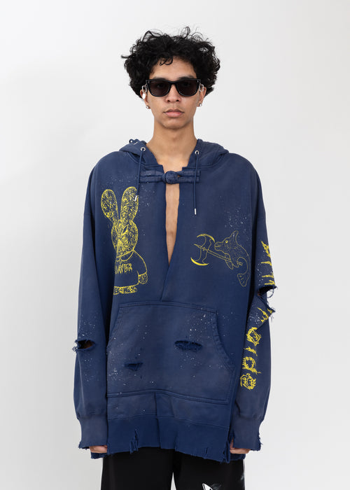 BLACK GALLERY DEPT. X LANVIN HOODIE – 017 Shop