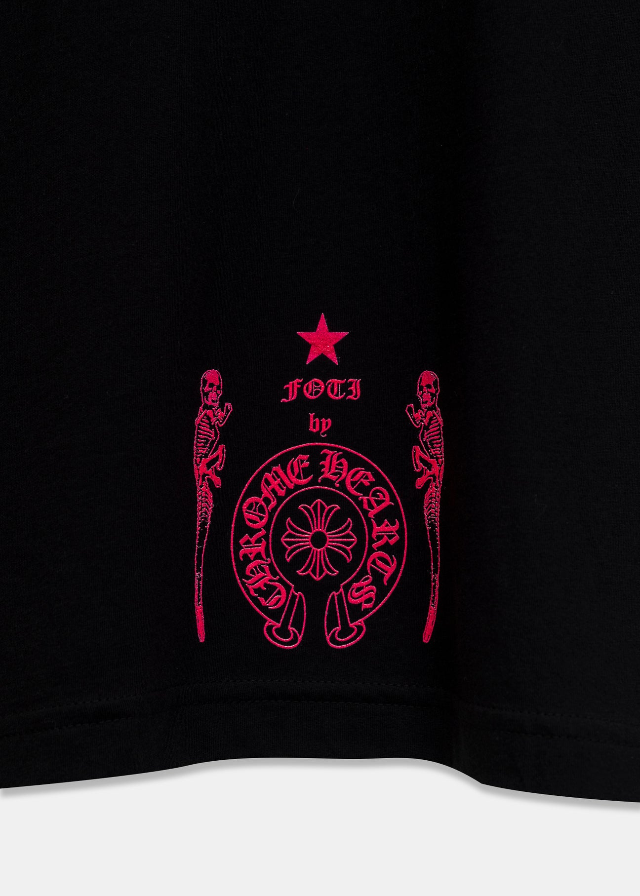 Chrome Hearts Black Red Foti Tee – 017 Shop