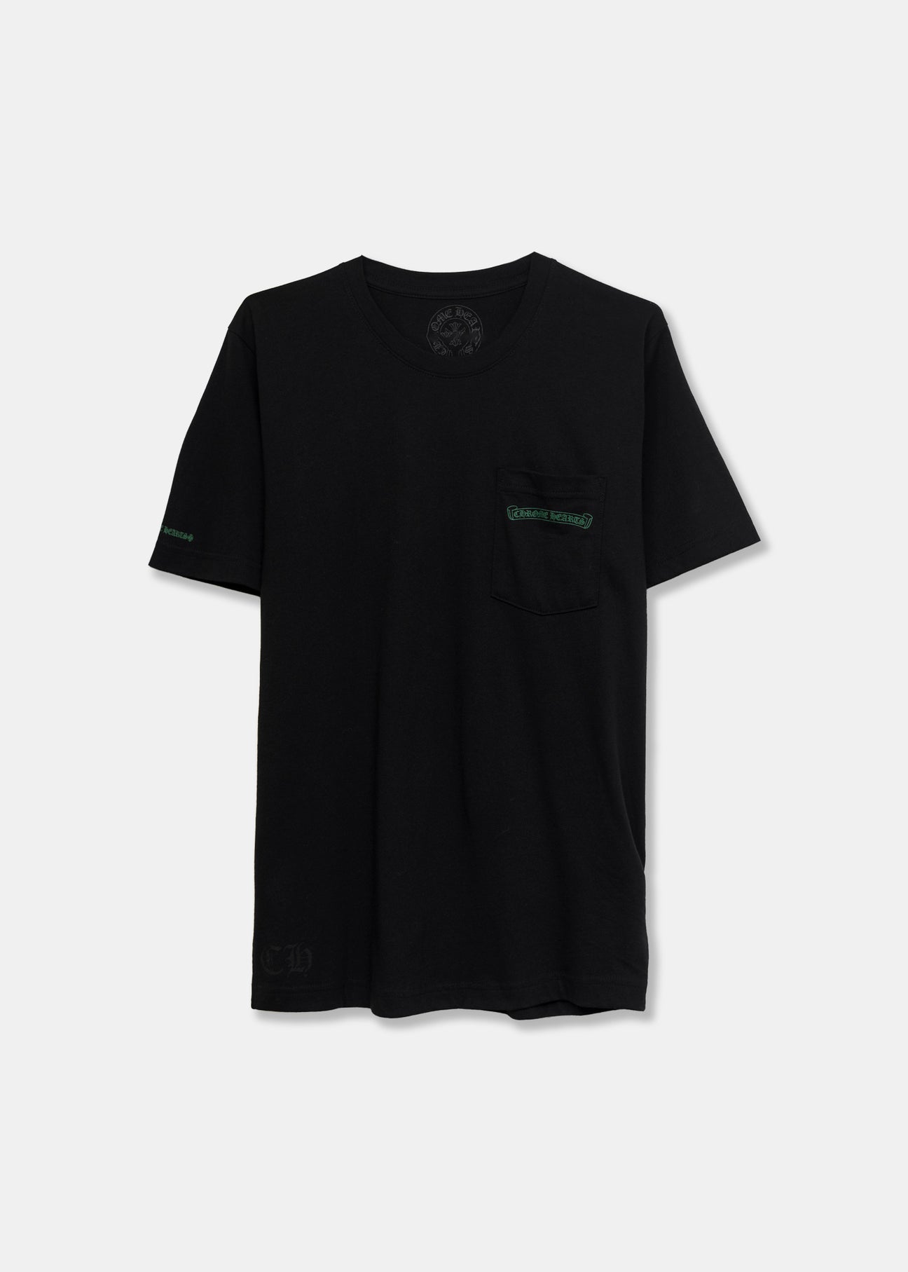 希少♪【CHROME HEARTS】Cemetery Tシャツ Black/Yellow/Green Chrome Hearts Cemetery T-Shirt Black/Yellow/Green Men's - US