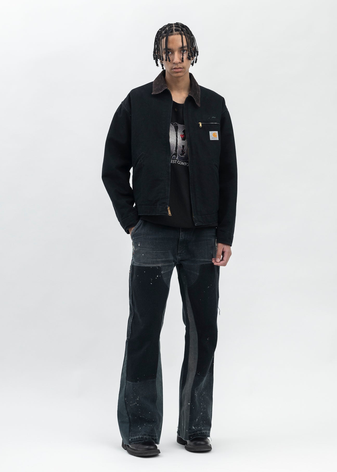 Vintage Black Carhartt Detroit Jacket – 017 Shop