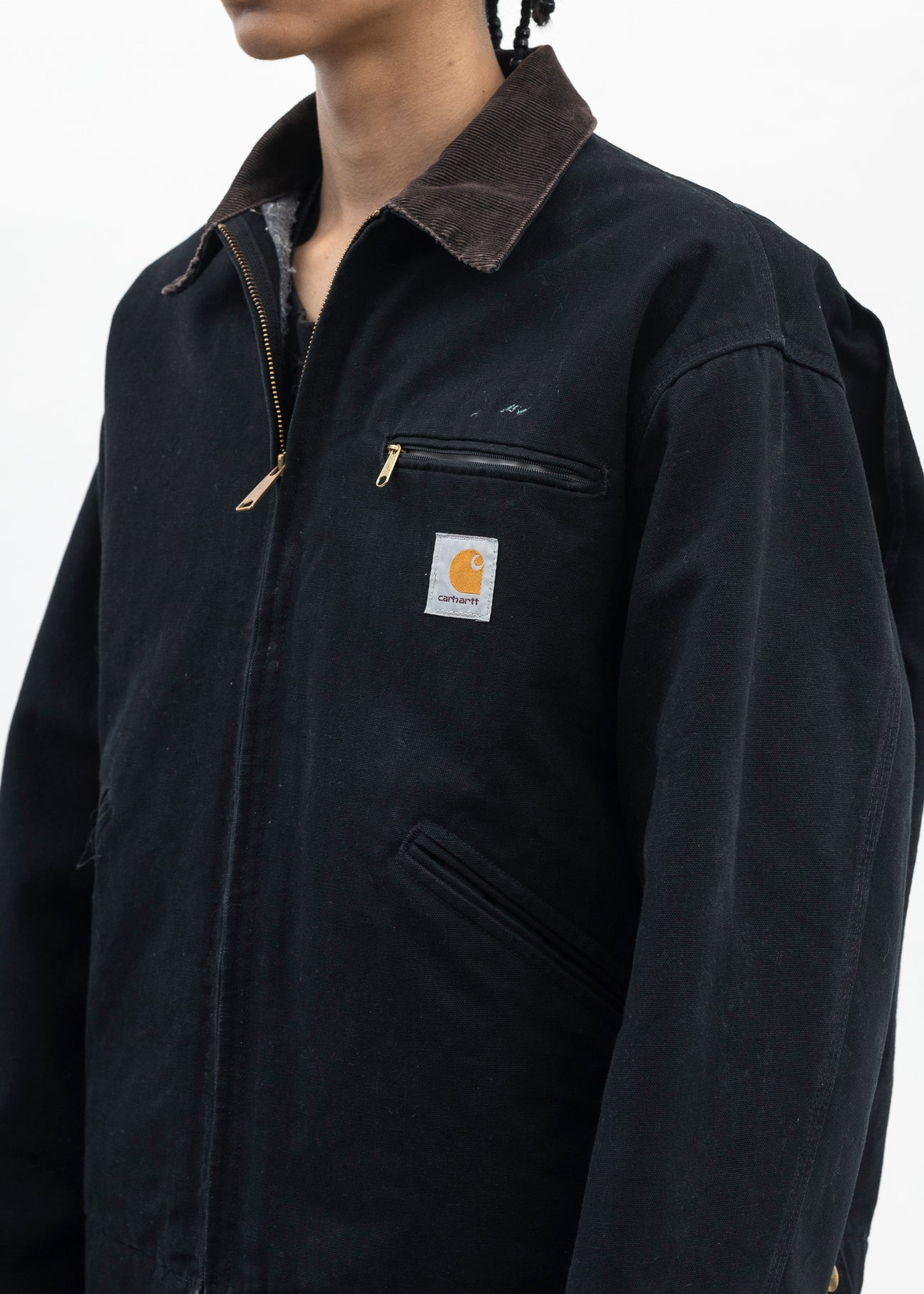 Vintage Black Carhartt Detroit Jacket – 017 Shop