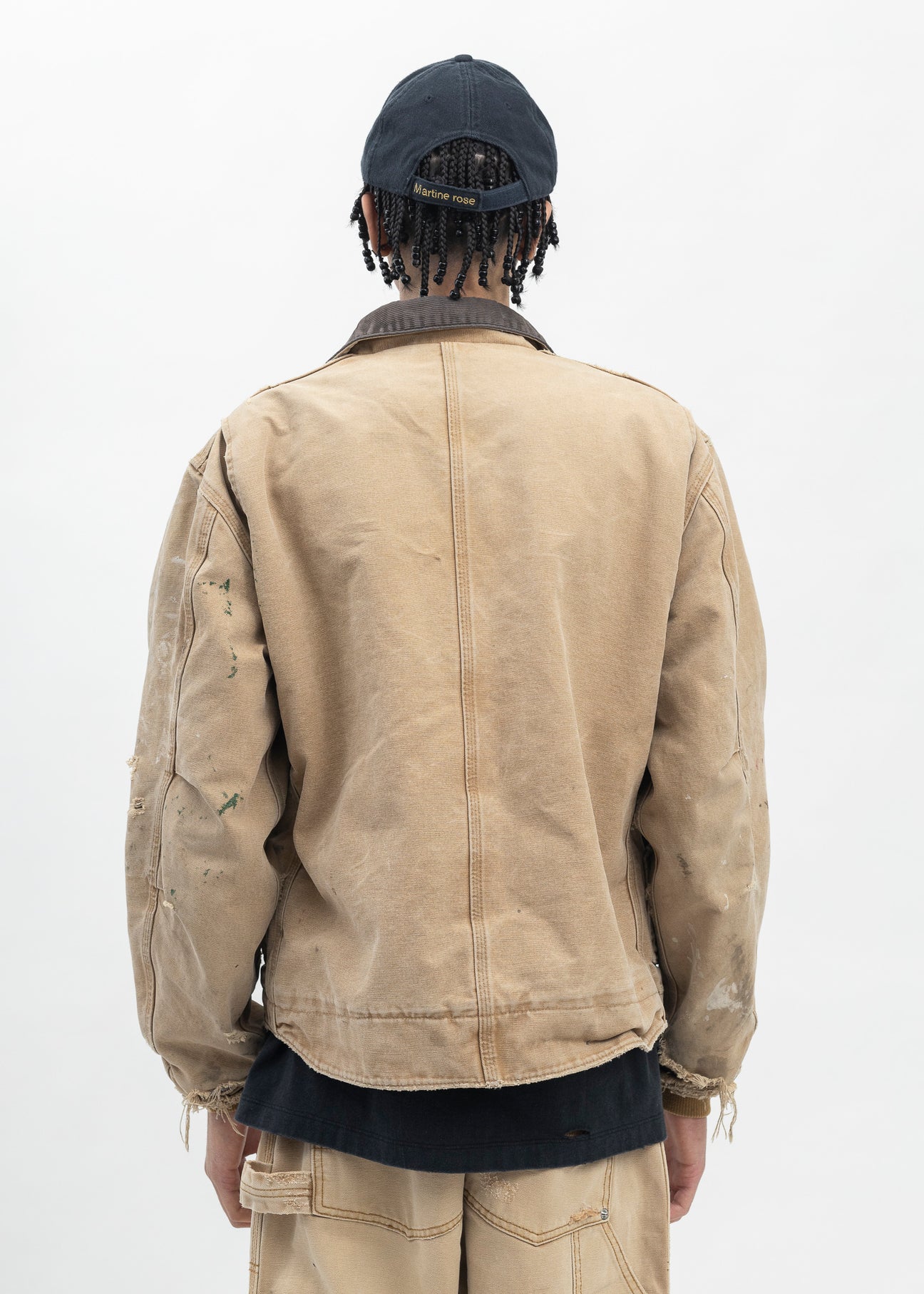 Vintage Beige Carhartt Detroit Jacket – 017 Shop