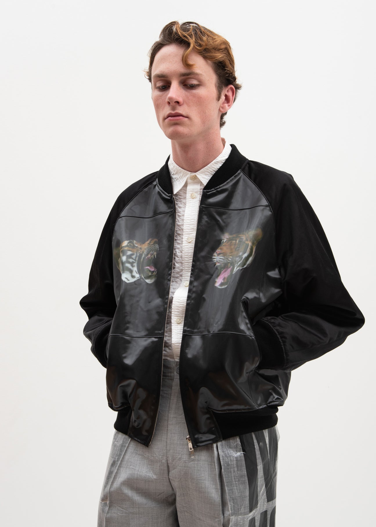 ジャケット・アウター doublet 3D PRITED SOUVENIR JACKET TIGER Tiger 3D Printed Souvenir Jacket – 017 Shop