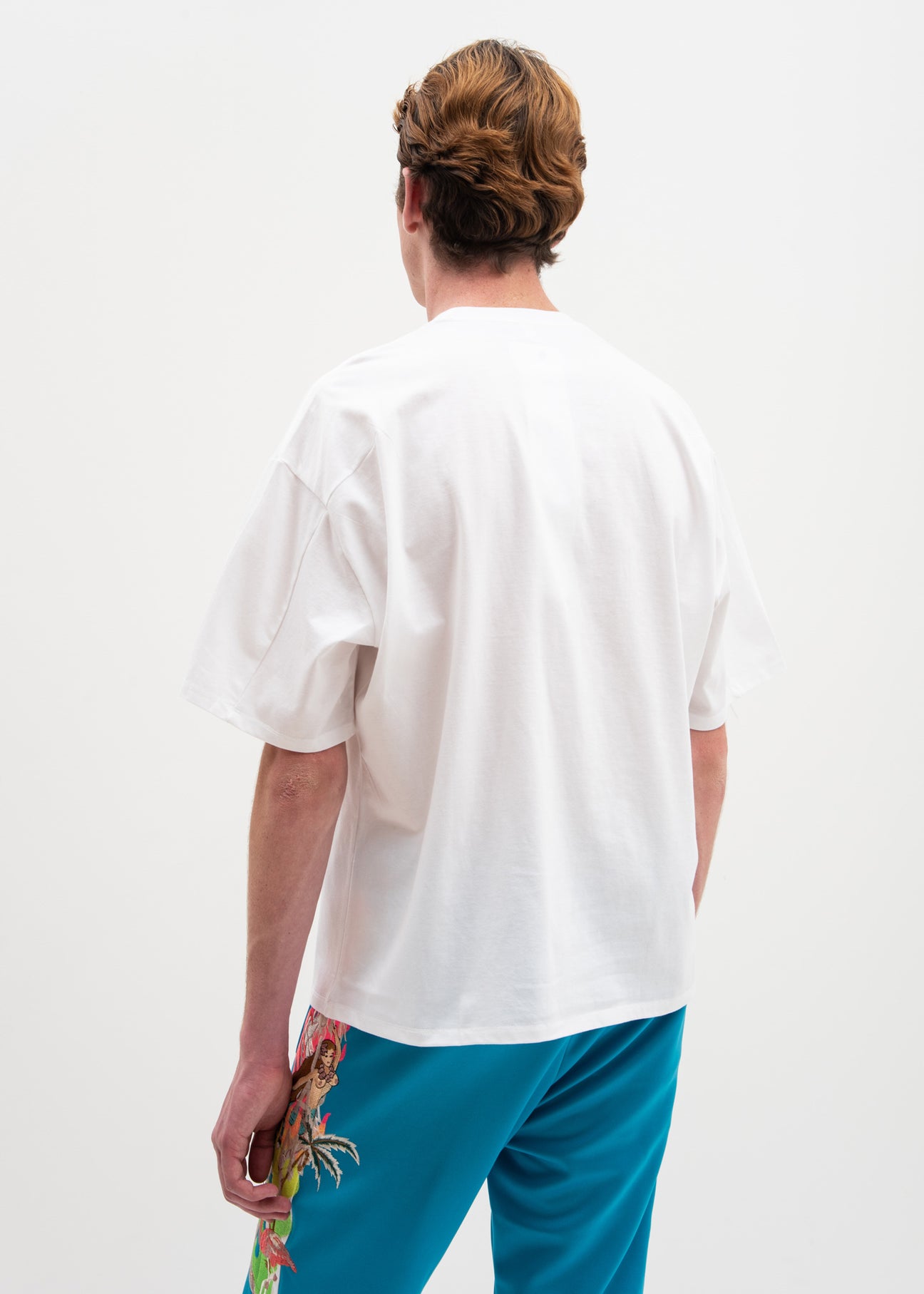 トップス crinkle crinkle 3D embroidery shirts White “19SS” 3D Embroidery T-Shirt – 017 Shop