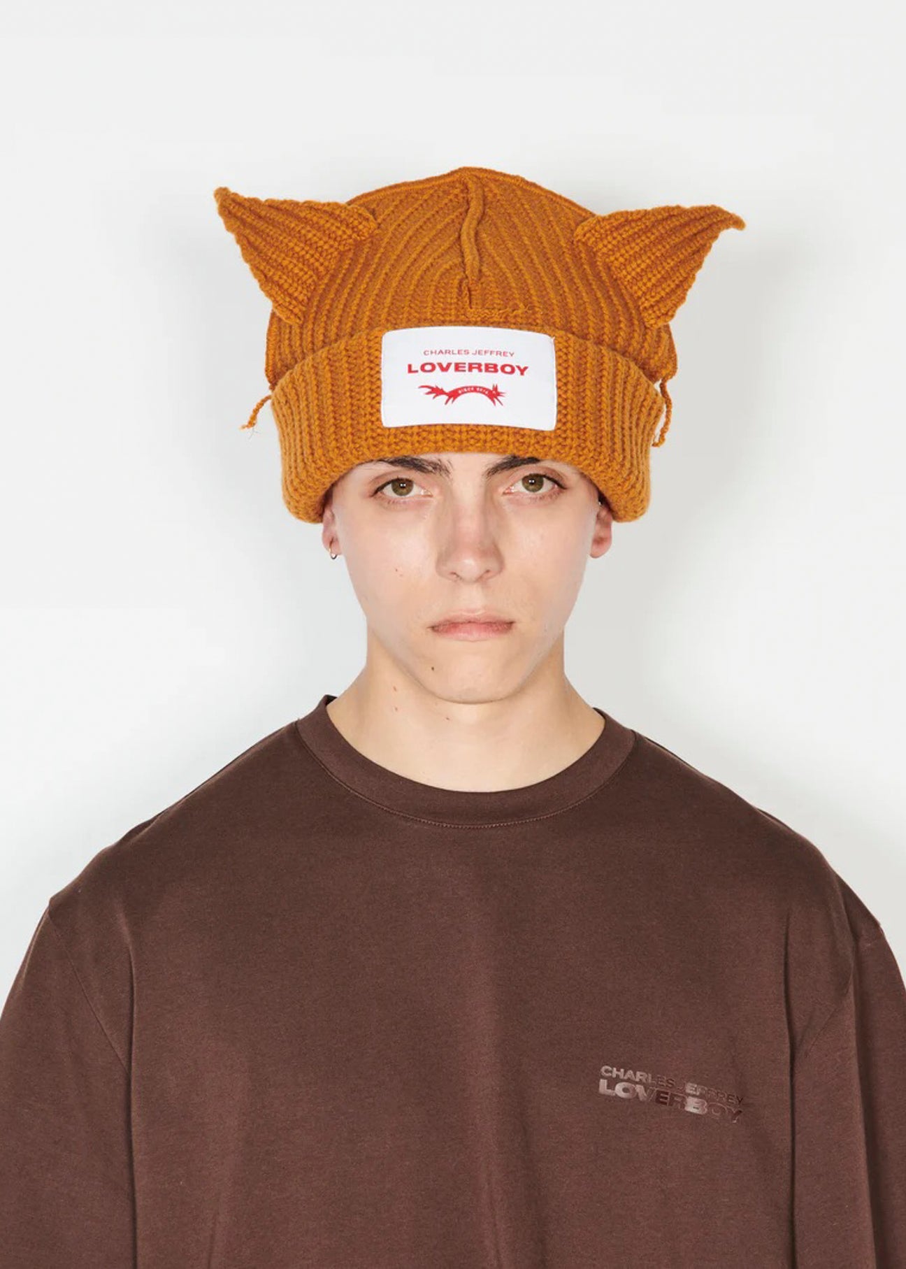 TURMERIC + ECRU CHUNKY FOX BEANIE – 017 Shop