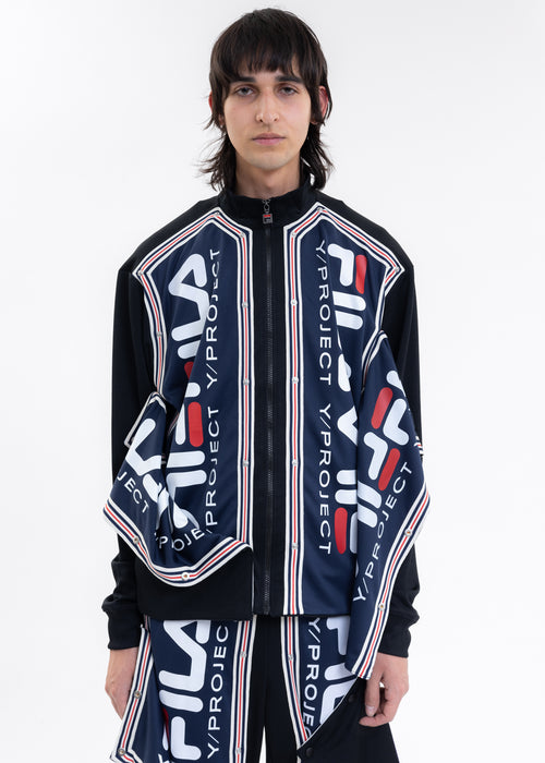 Black Y/PROJECT X FILA PANEL Pants – 017 Shop