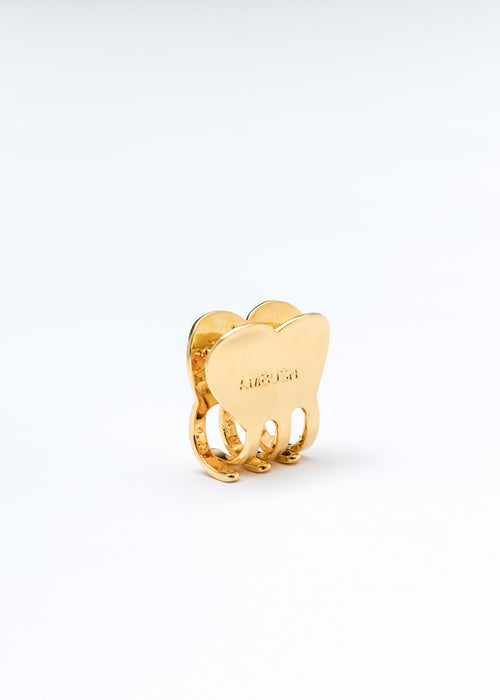 Gold Single Ofuda Earring – 017 Shop