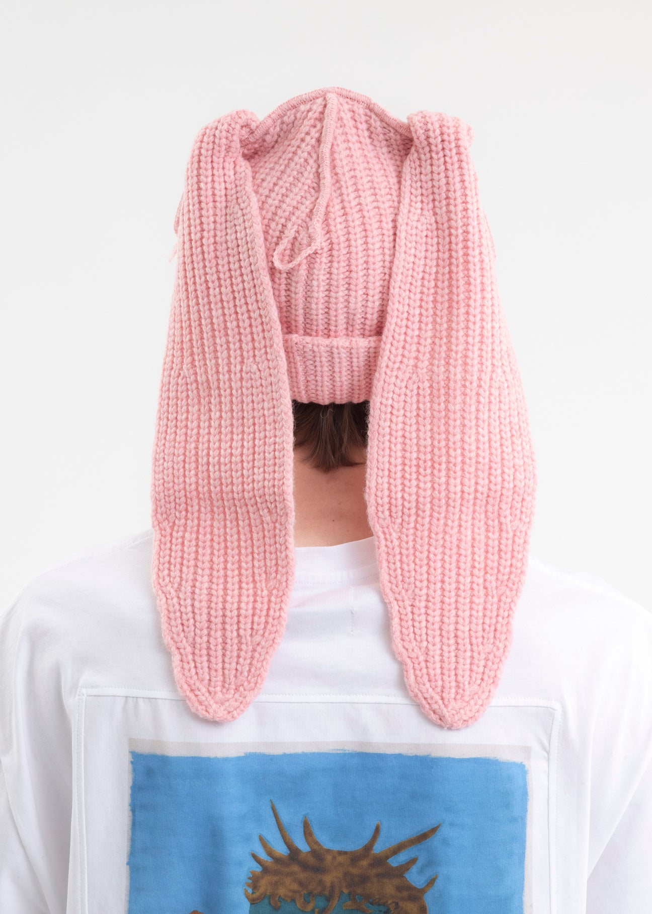 PINK CHUNKY RABBIT BEANIE – 017 Shop
