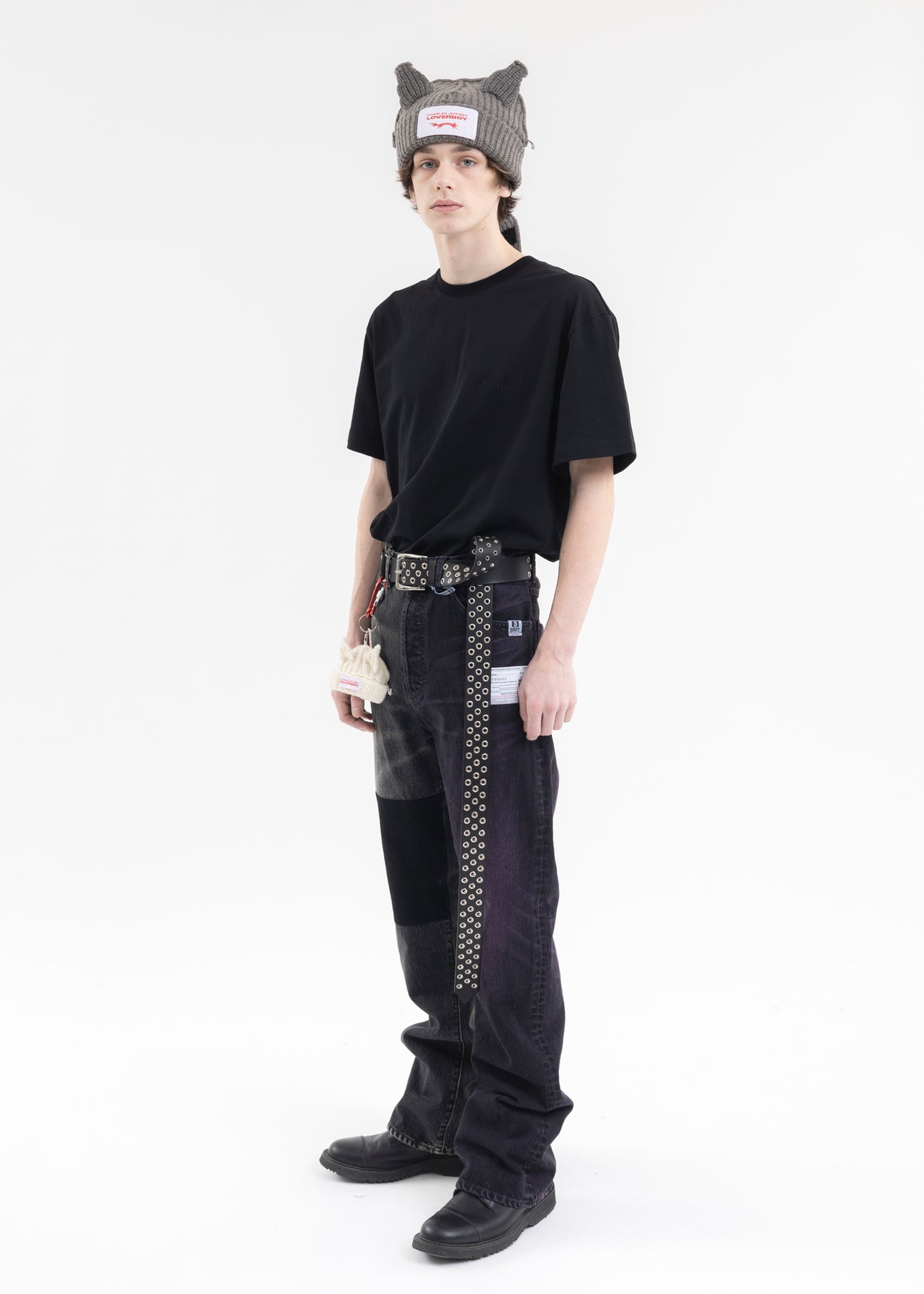 BLACK EYELET BELT – 017 Shop