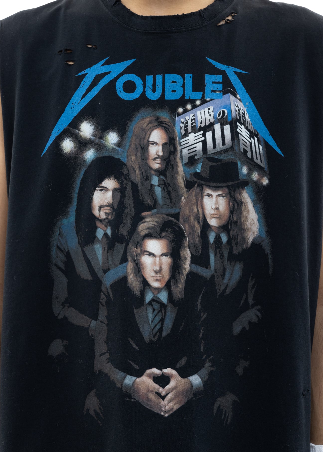 doublet ダブレット 洋服の青山 タンクトップ ノースリーブ t