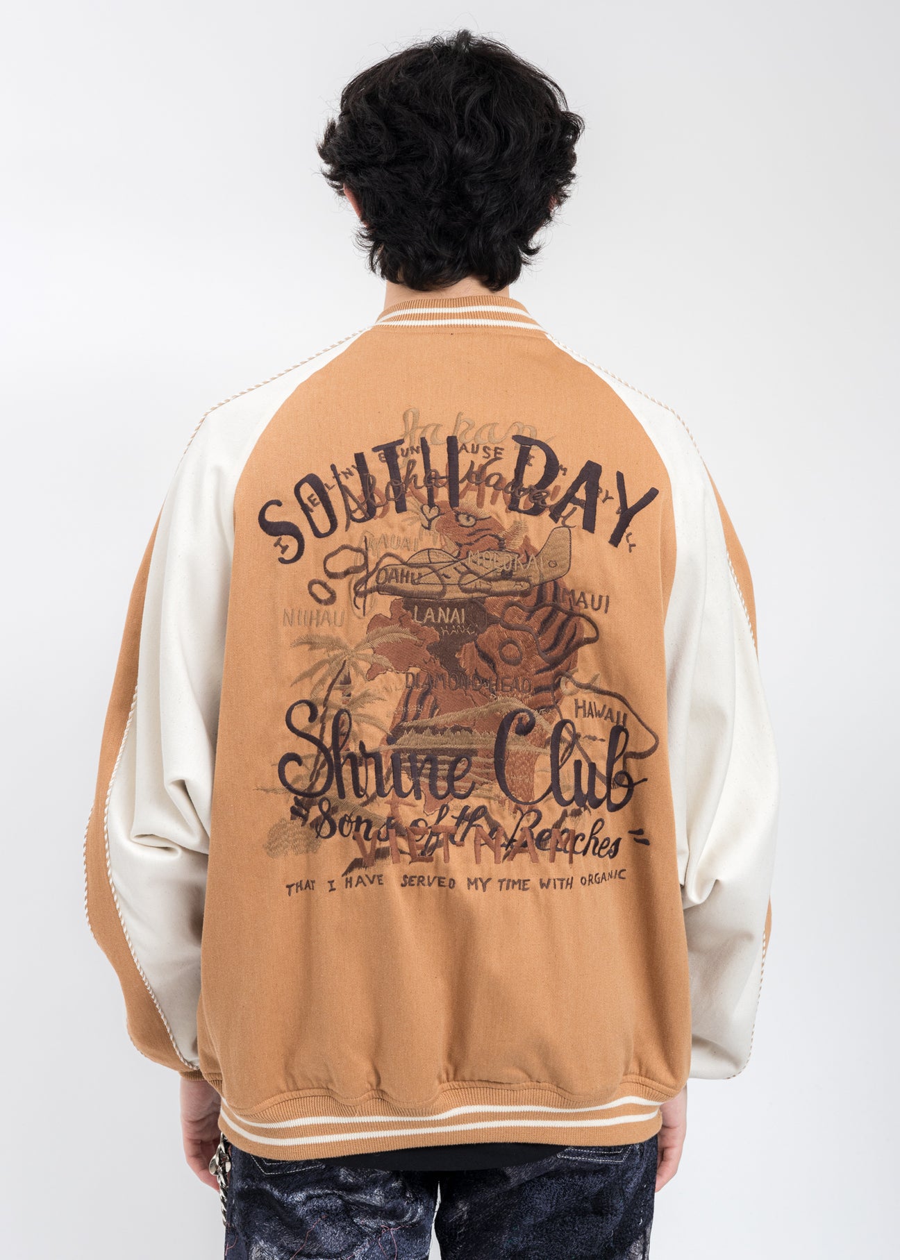 Brown ORGANIC CHAOS SOUVENIR Jacket – 017 Shop