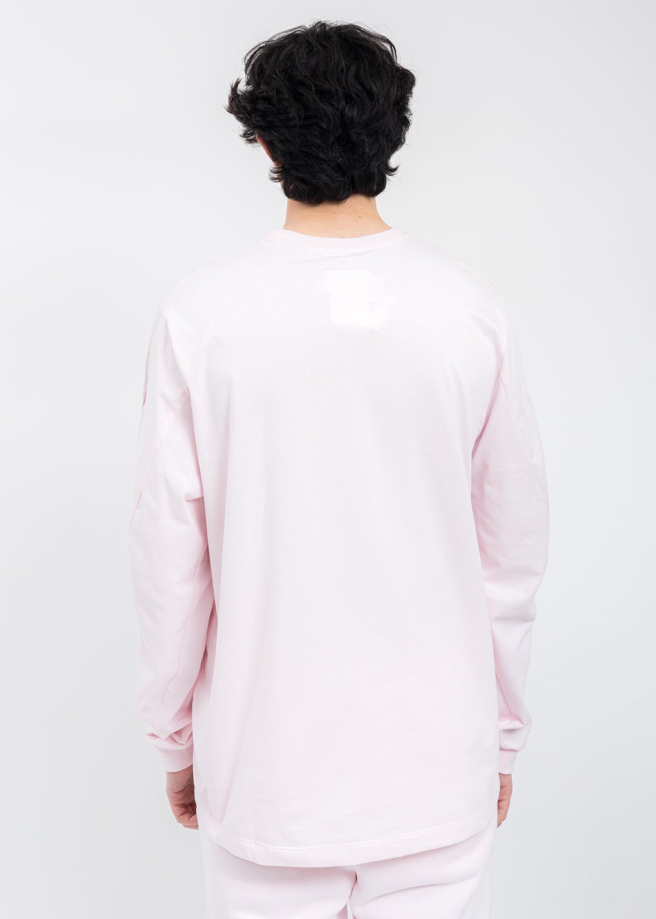 SKULL SHIRRING EMBROIDERY LONG SLEEVE
