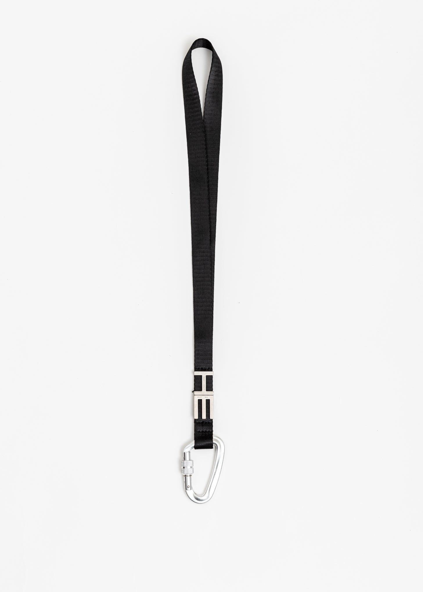 Black Lanyard w Carabiner 017 Shop